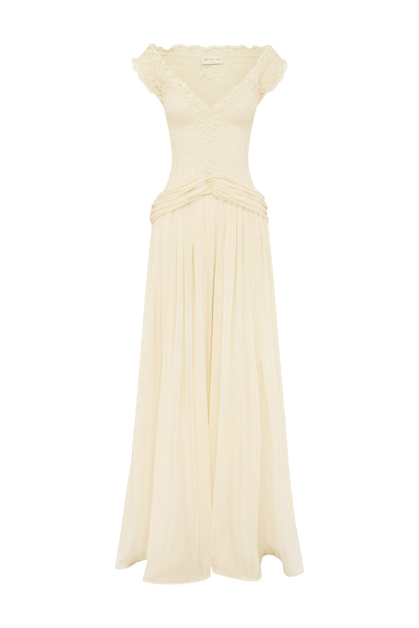 ARABELLA DRESS BEIGE 11
