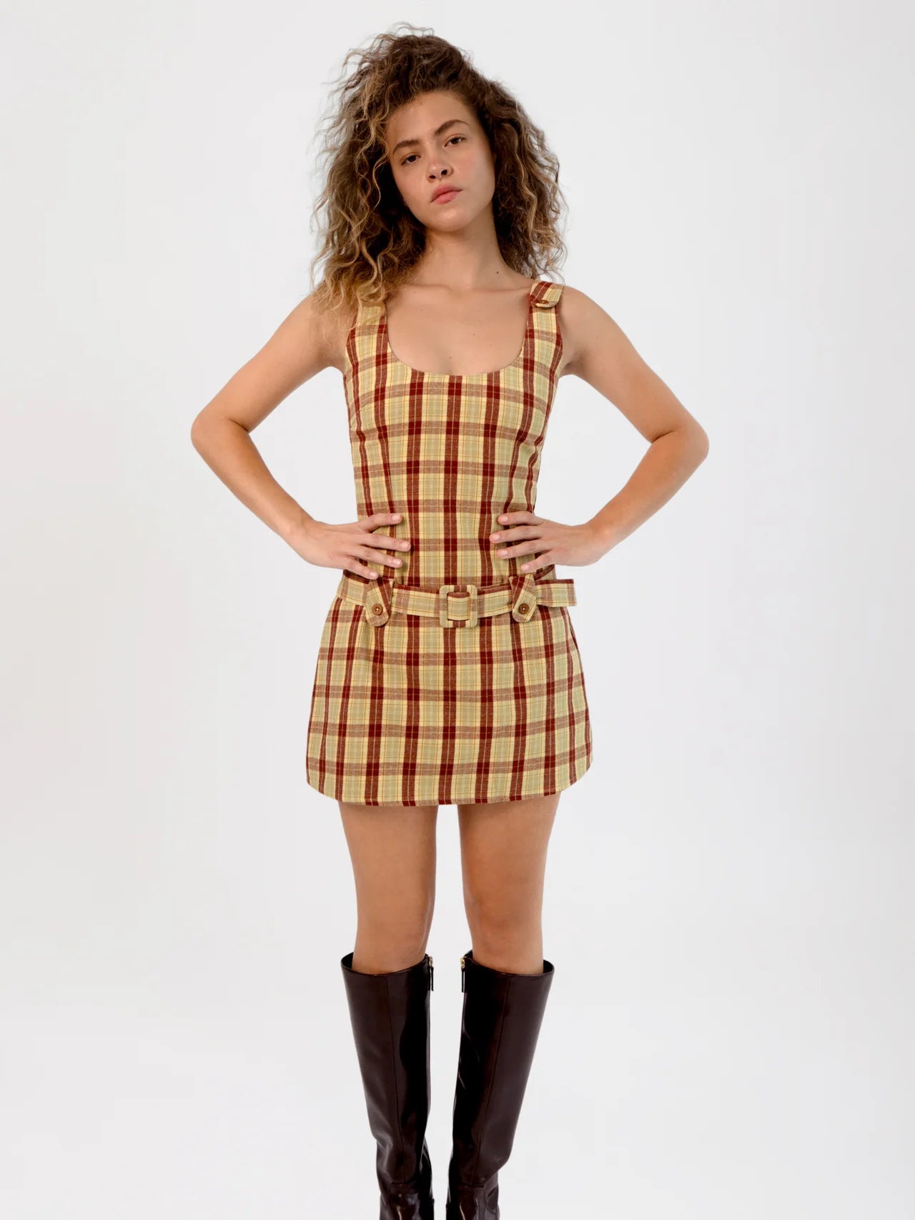 Belted Mini Dress | ODDLI