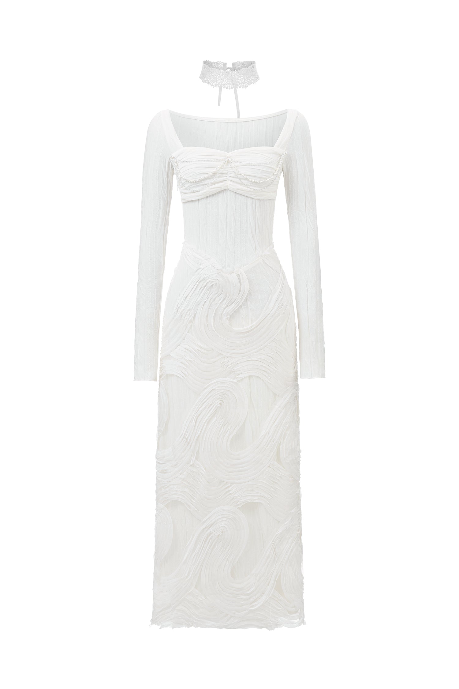 Erin Long Sleeves Maxi Dress