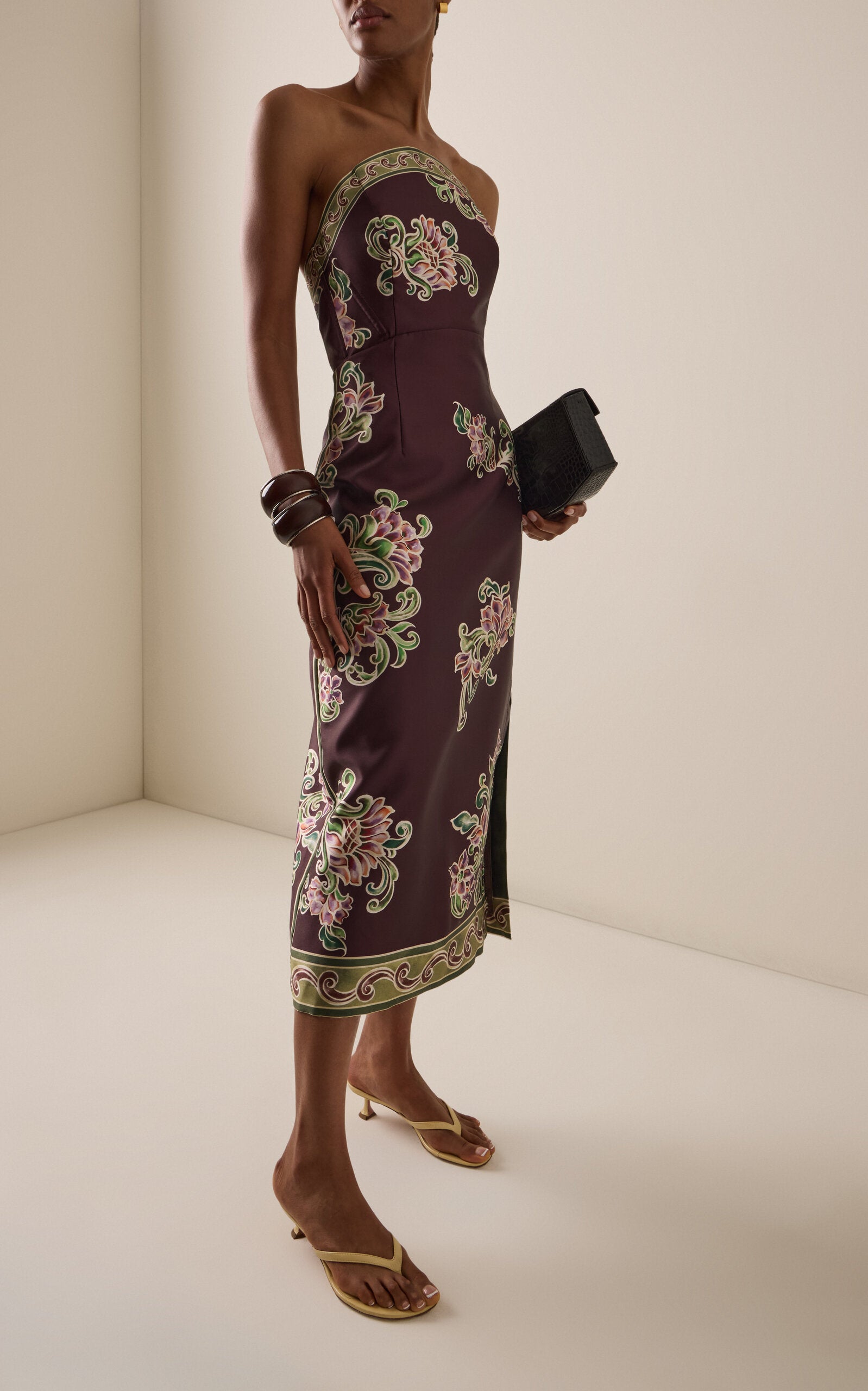 Josie Crepe Midi Dress