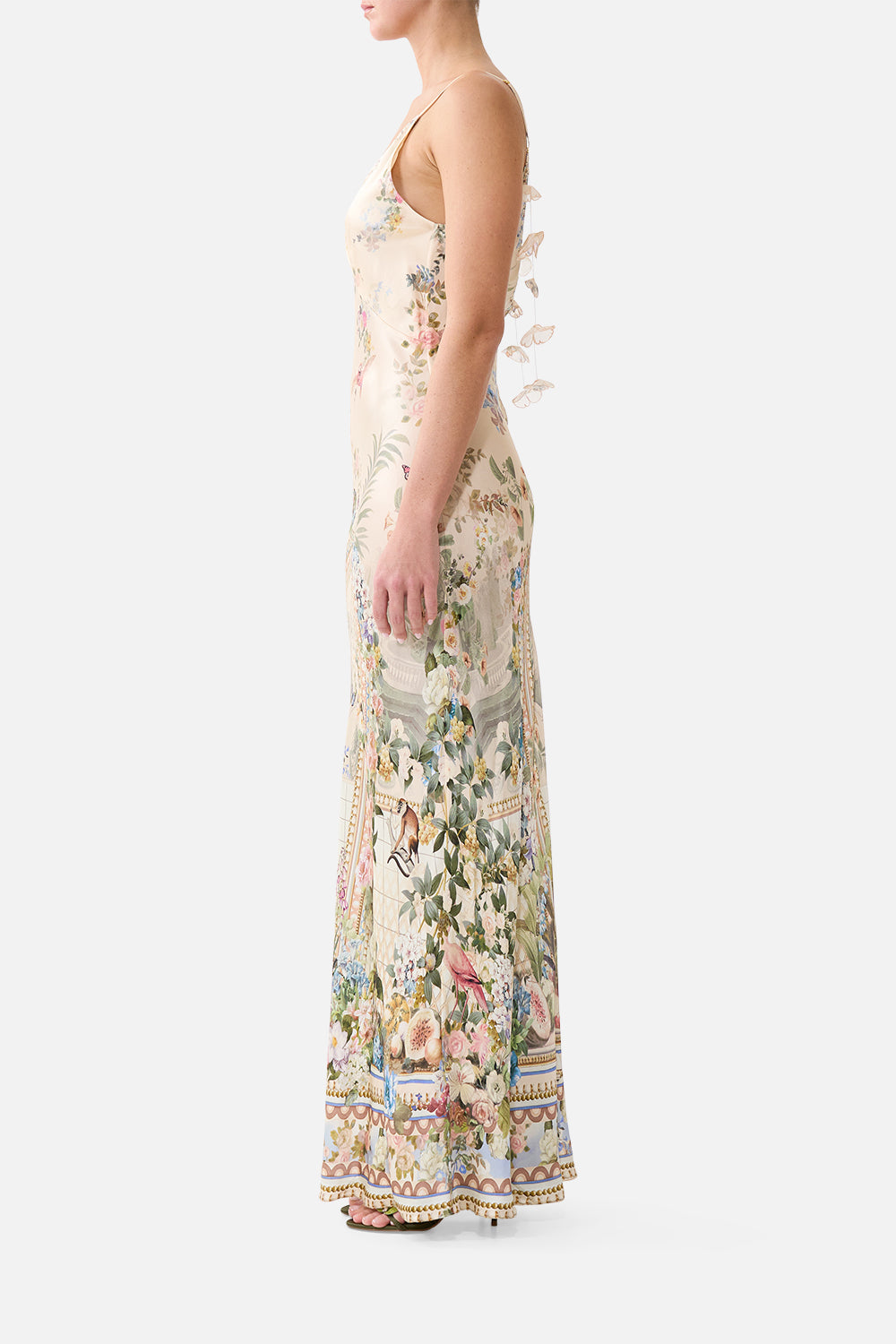 Full Length Bias Slip Dress