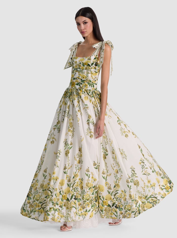 HAVEN FLARED MAXI DRESS 4