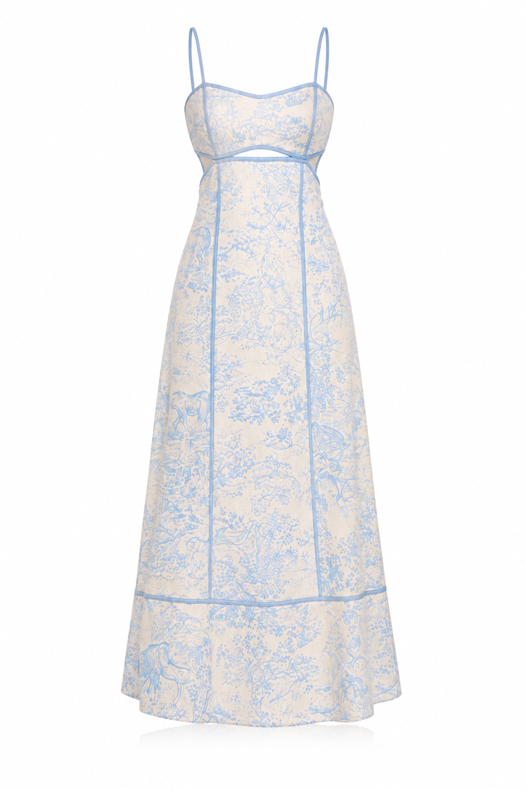 Vestido Celeste Provenza 0162 1