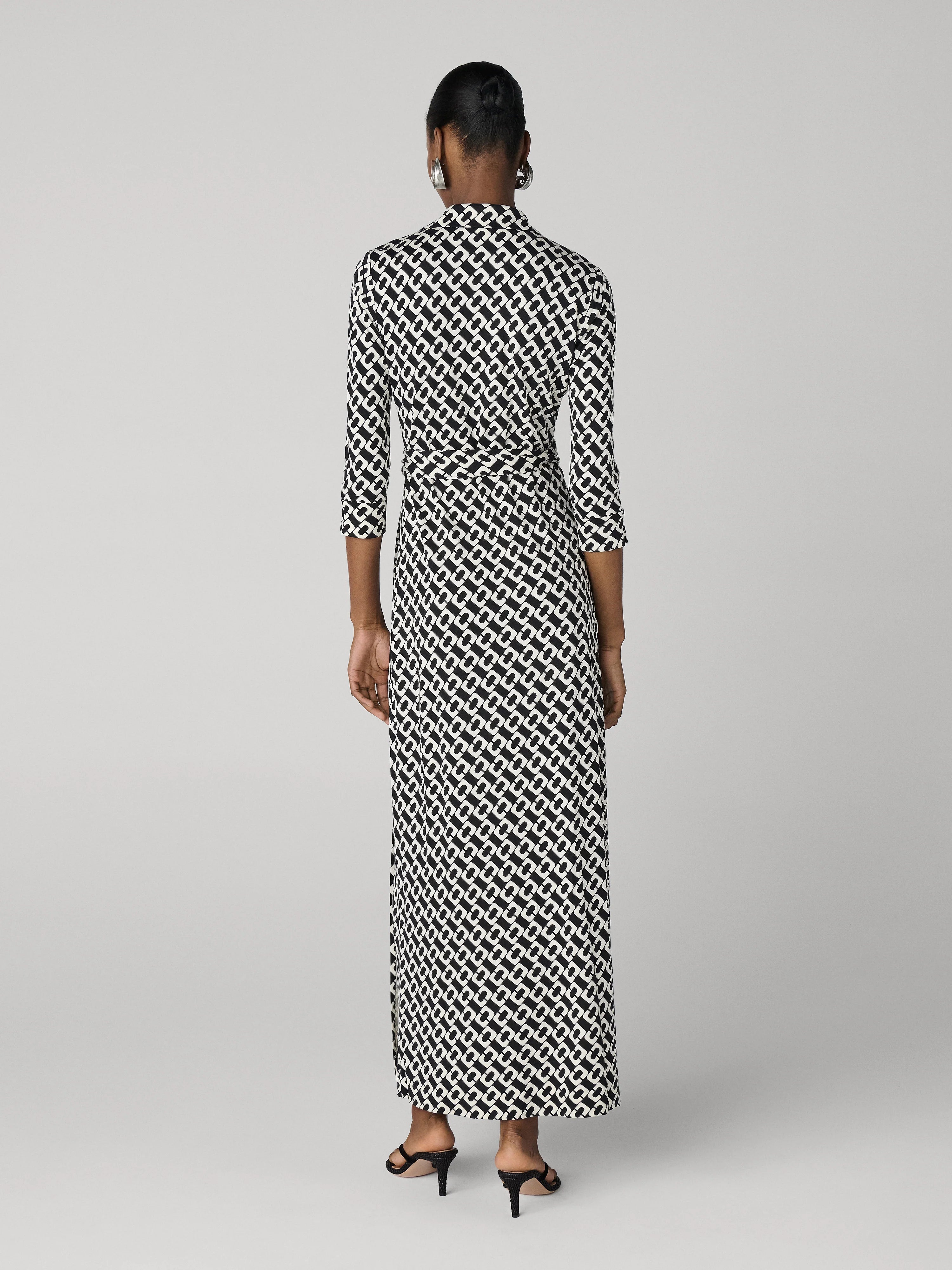 New Abigail Wrap Maxi Dress