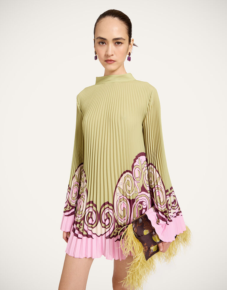 Twirling Tunic Kells Swirl Placée Green
