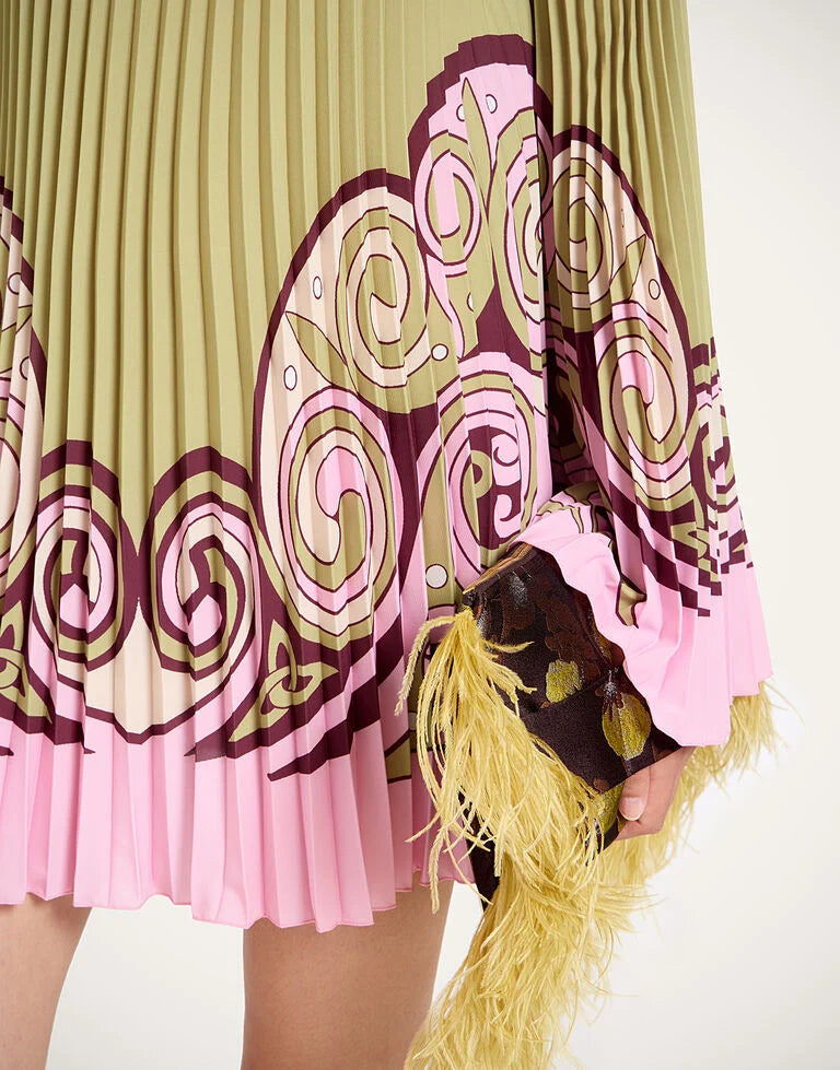 Twirling Tunic Kells Swirl Placée Green