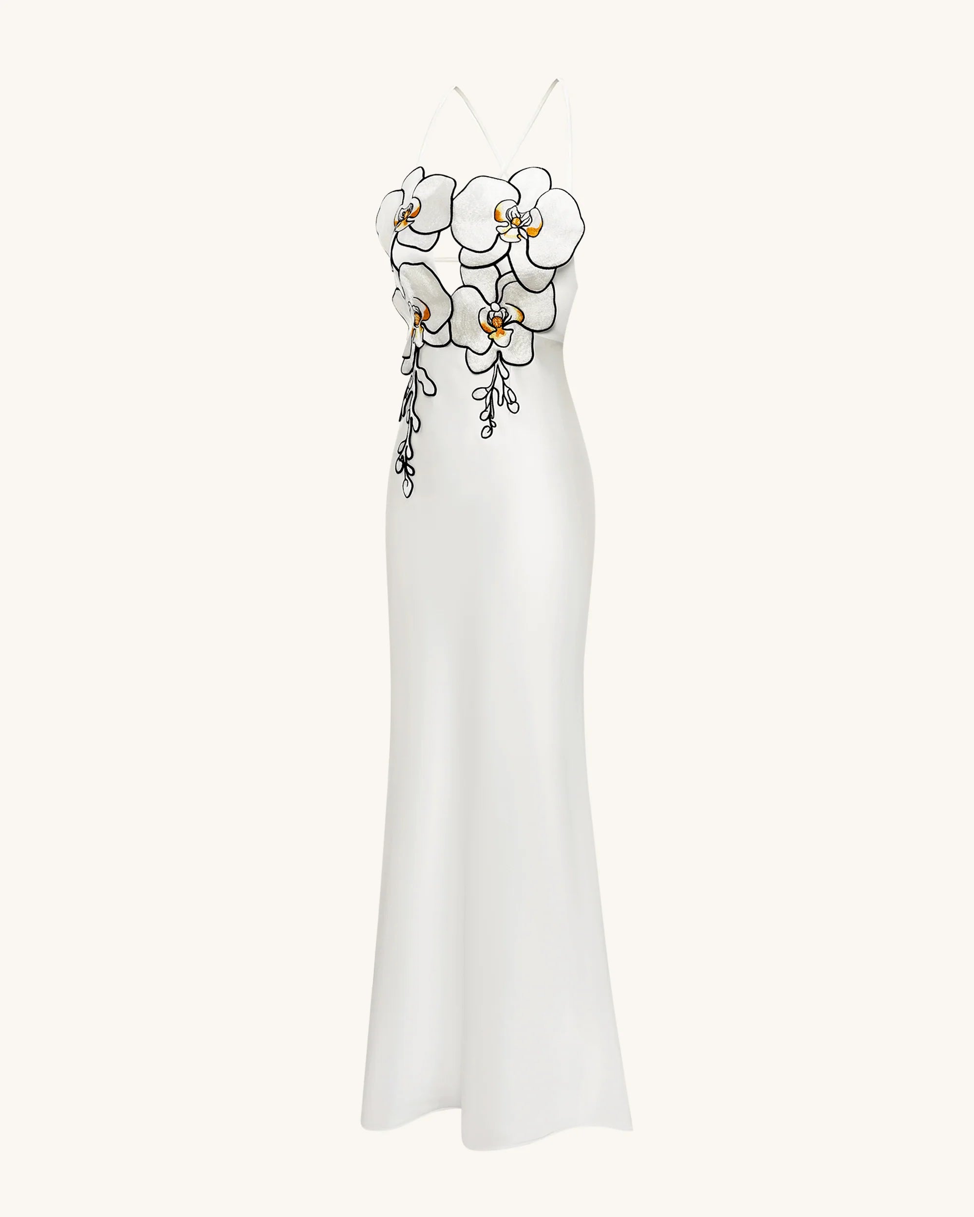 Orchid Embroidered Dress
