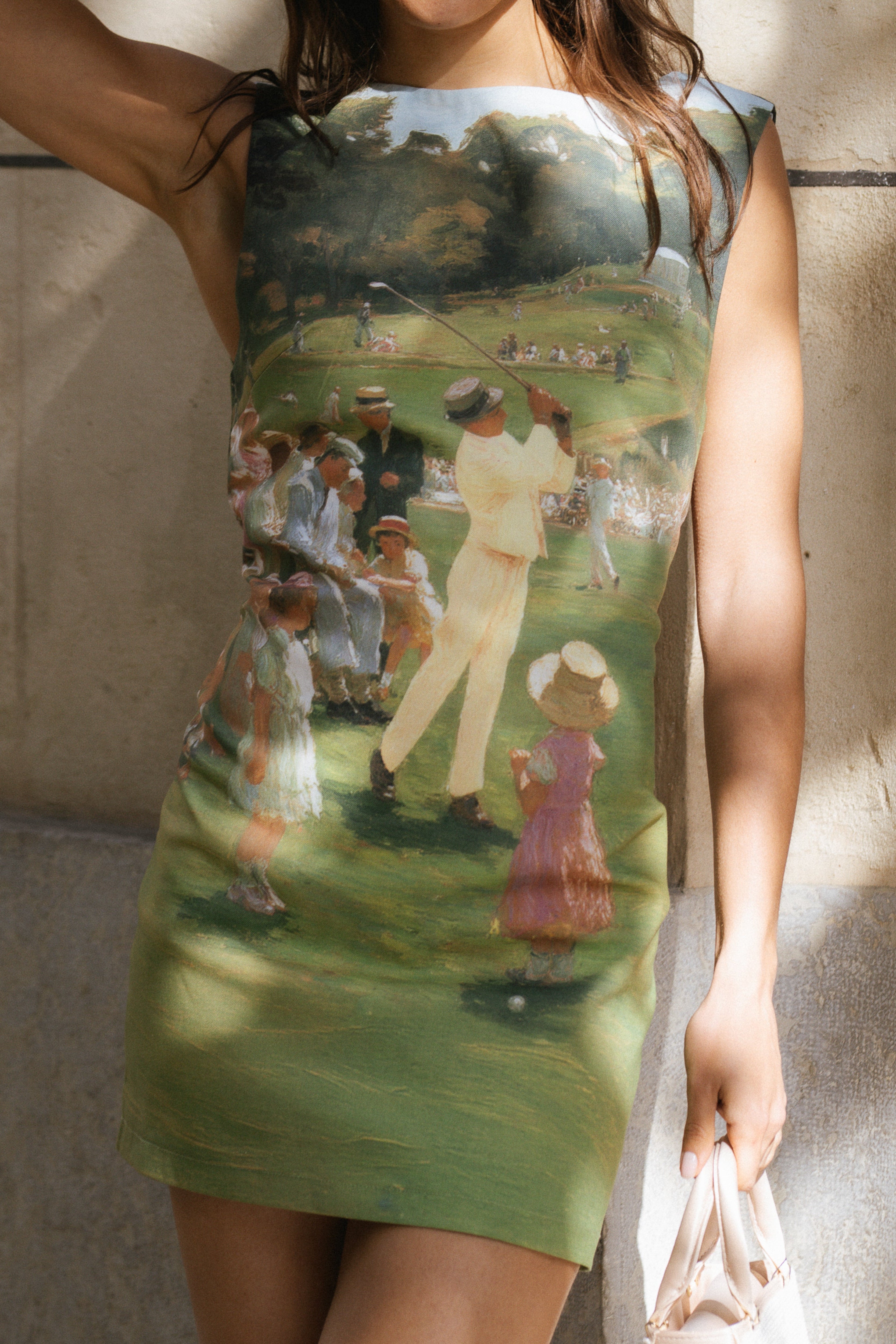 Augusta Linen Mini — Sunday Greens