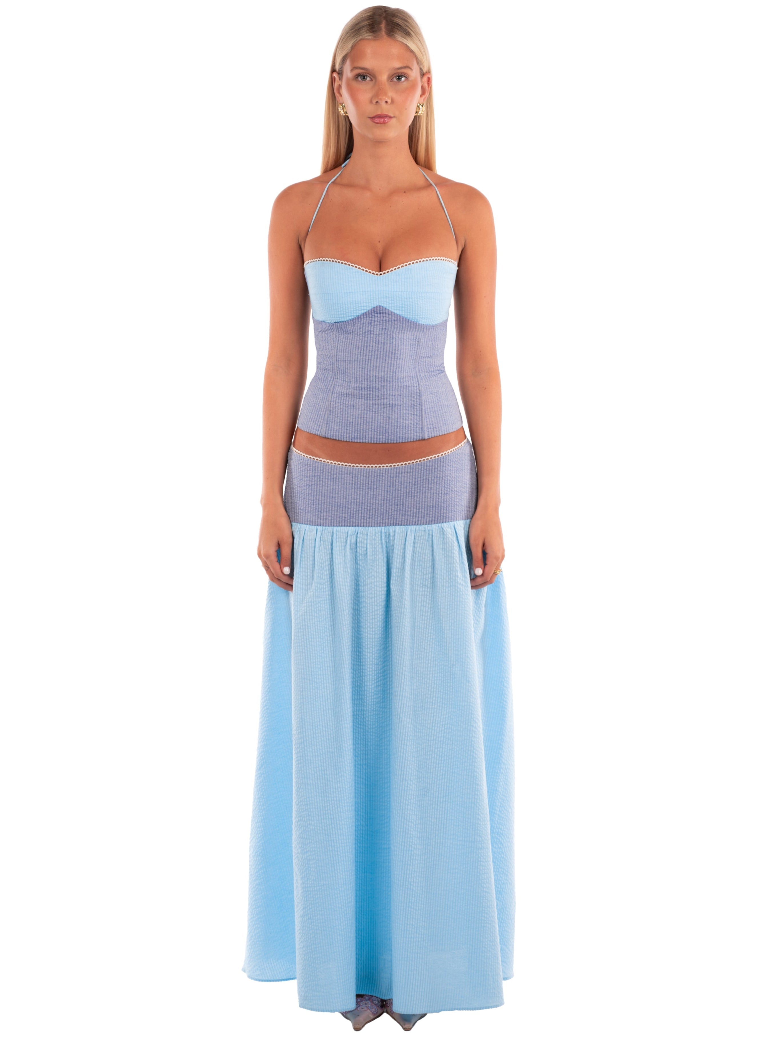 Adeline Maxi Skirt | Storm 1