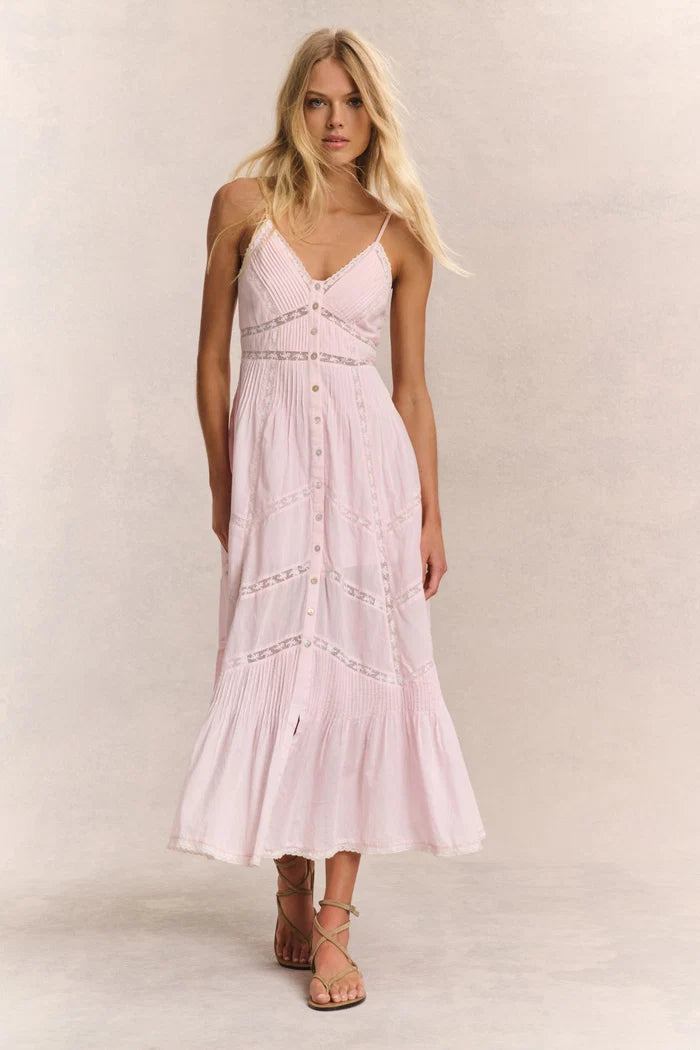 Esilda Heritage Cotton Midi Dress