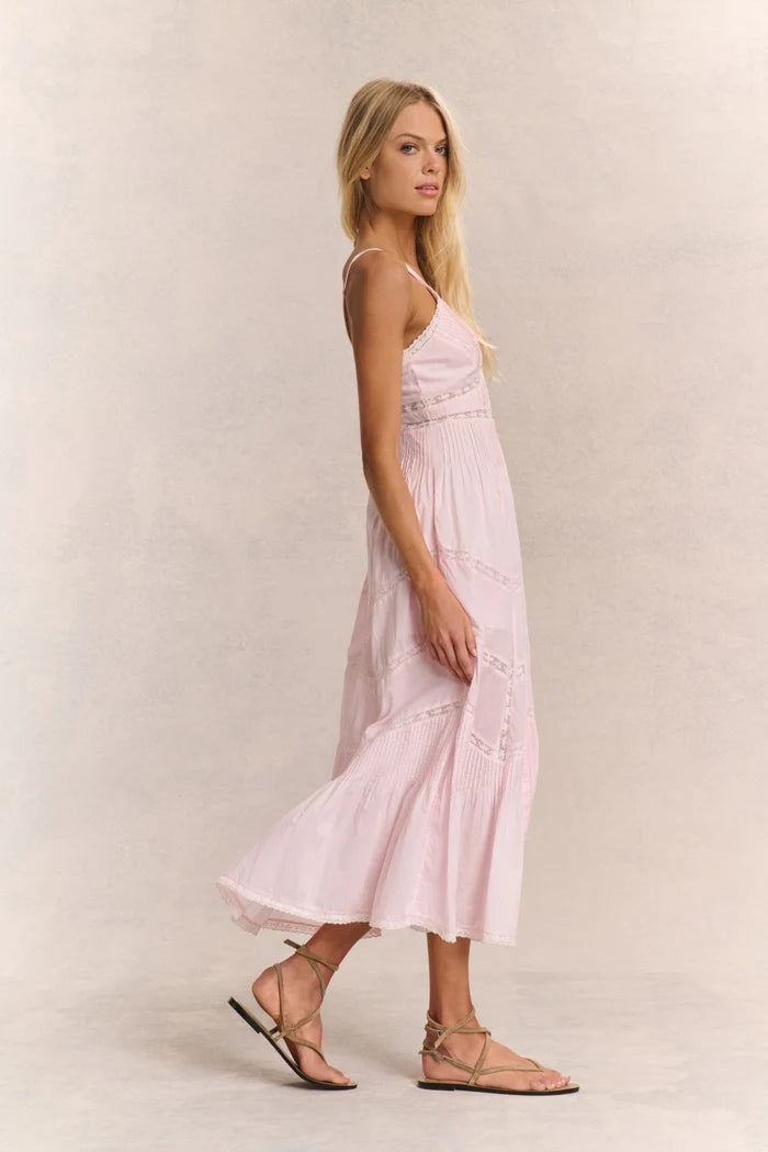 Esilda Heritage Cotton Midi Dress