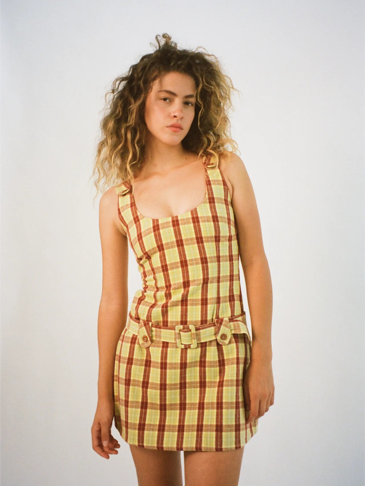 Belted Mini Dress | ODDLI