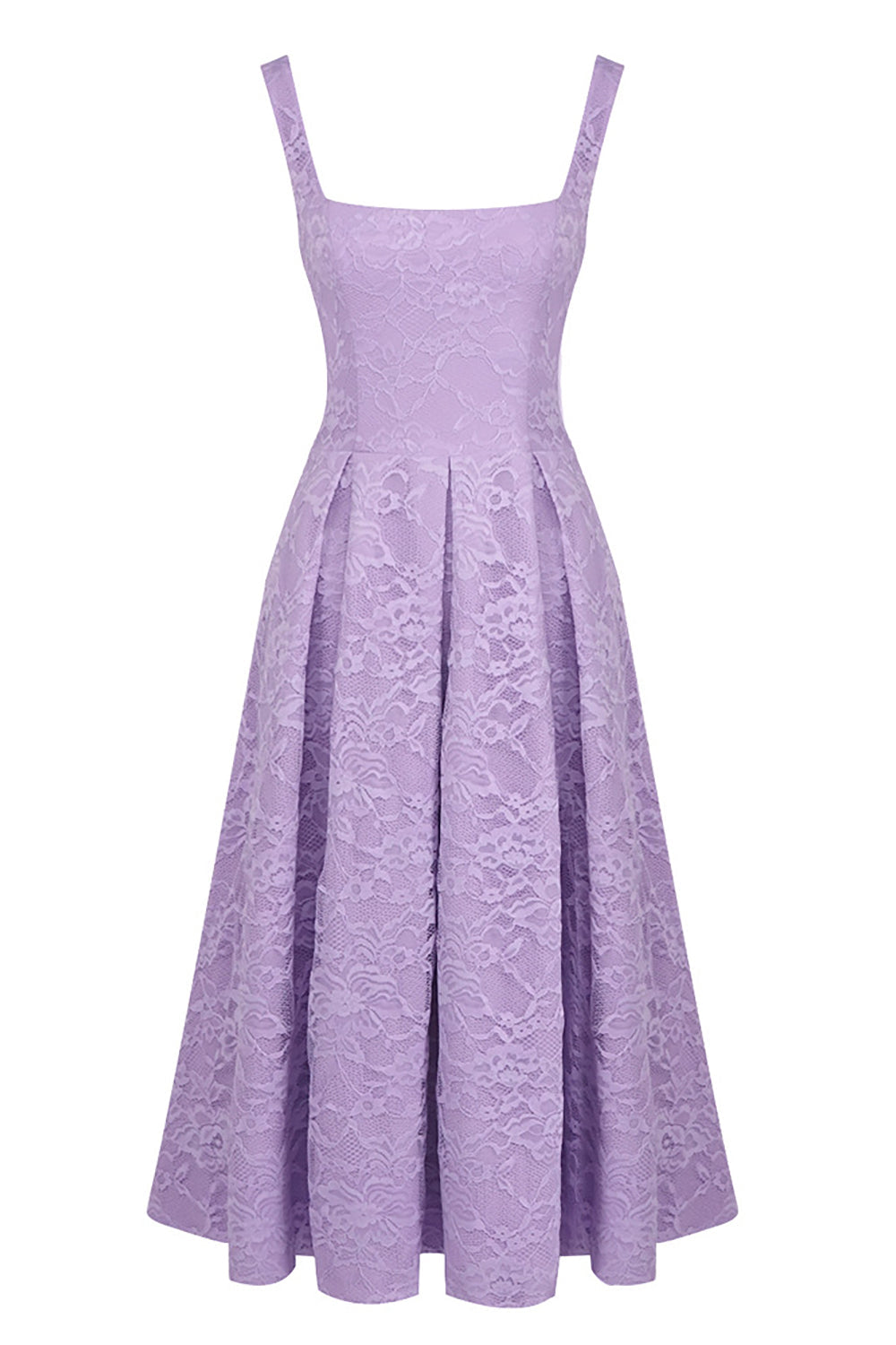 Floral Burnout Bridesmaid Dress in Lavender