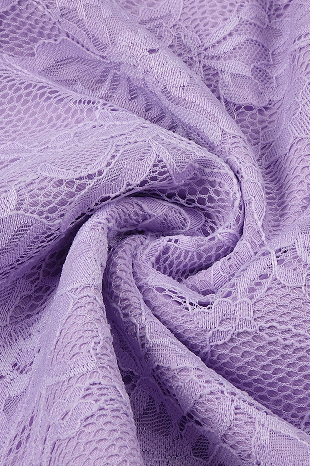 Floral Burnout Bridesmaid Dress in Lavender