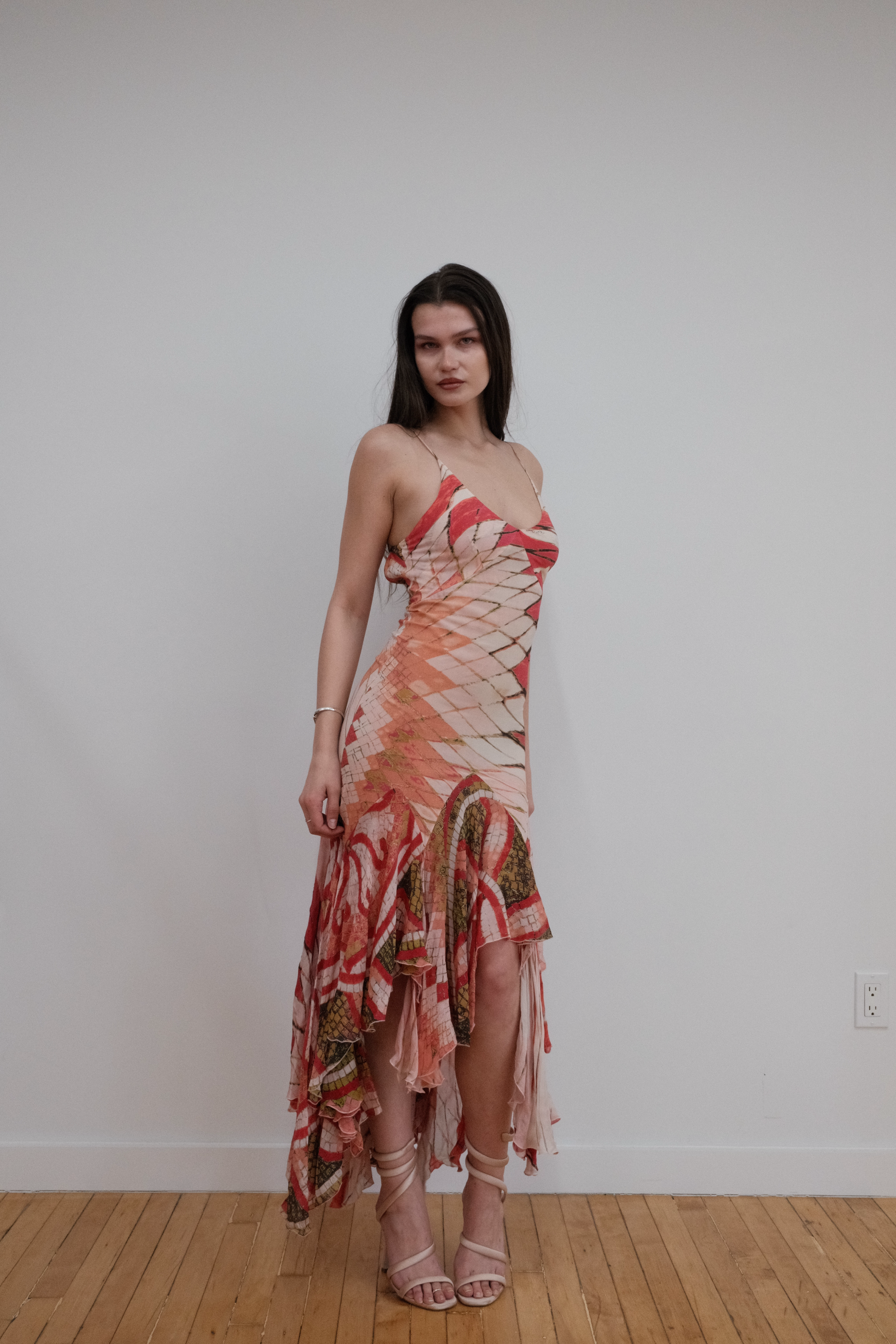 Roberto Cavalli SS 2004 Mosaic Dress 5