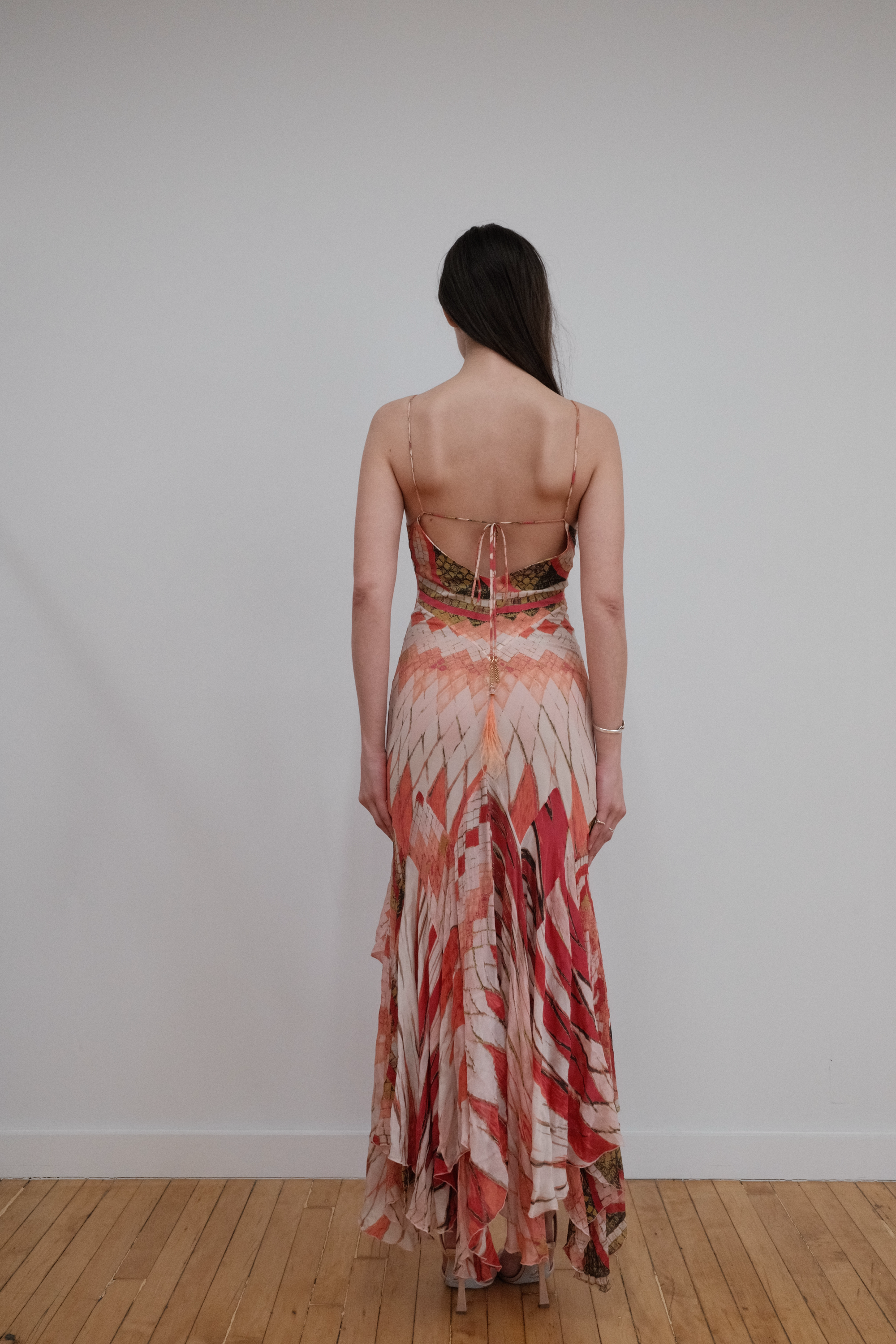 Roberto Cavalli SS 2004 Mosaic Dress 8