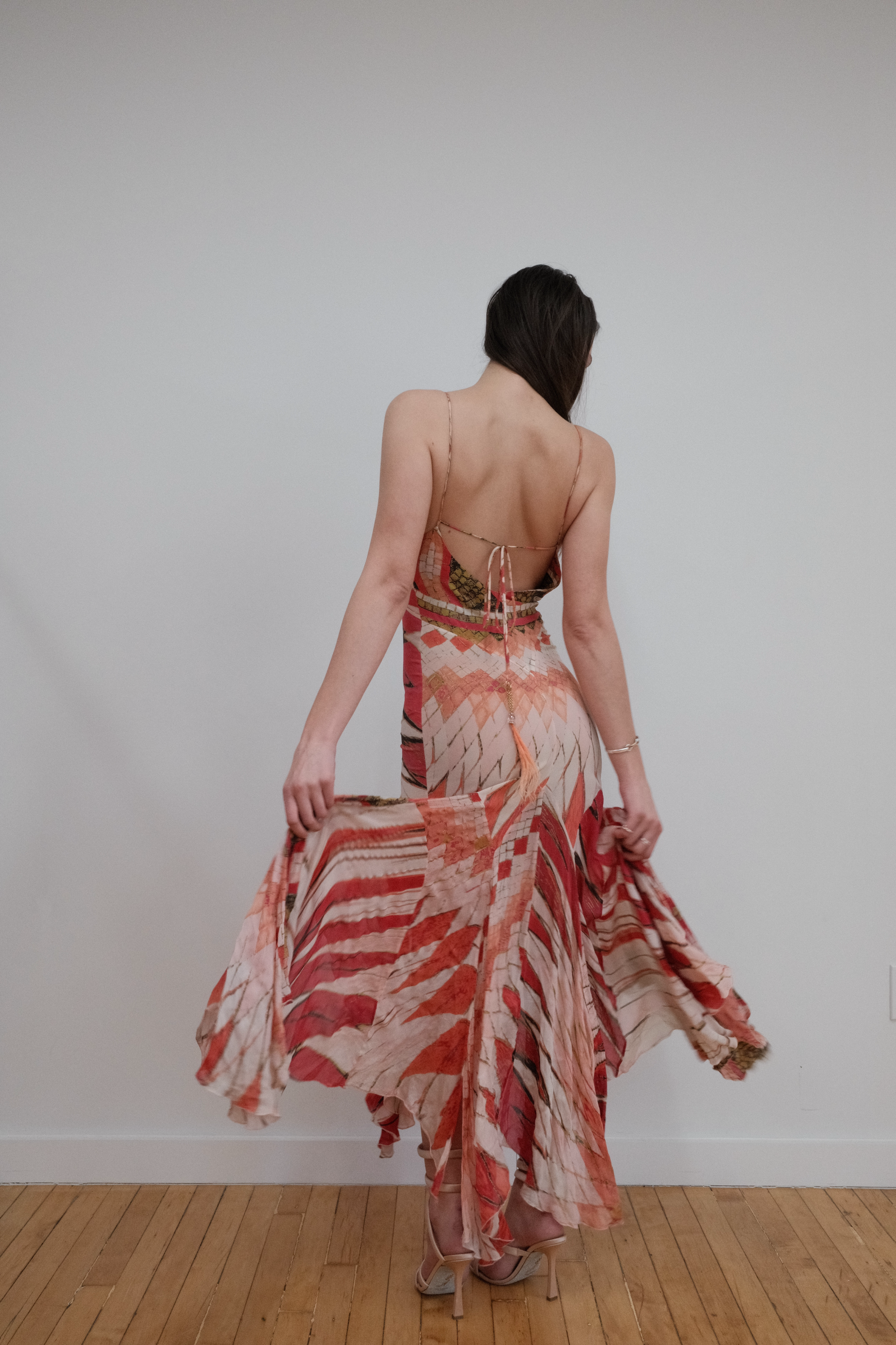 Roberto Cavalli SS 2004 Mosaic Dress 7