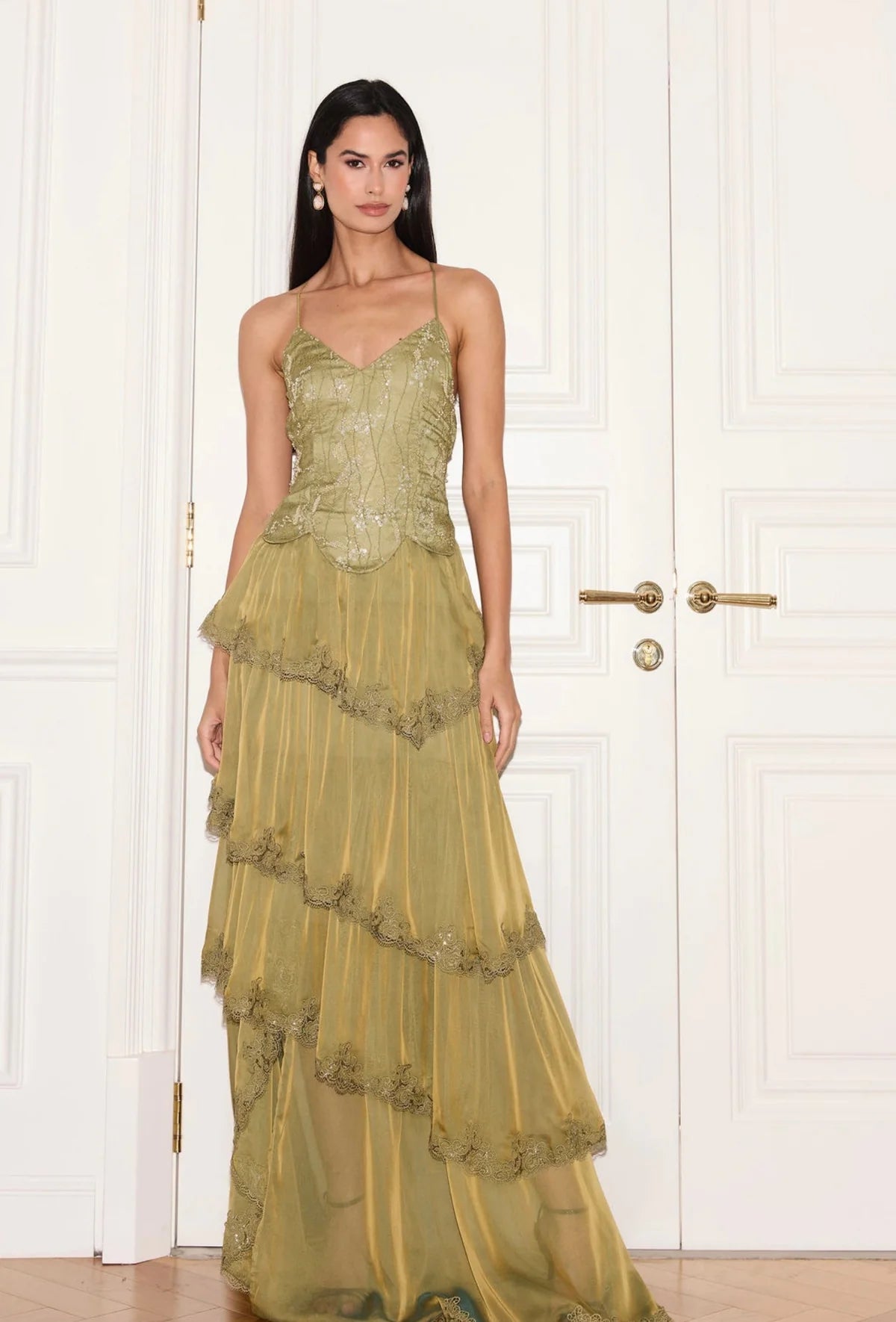 SIENNA DRESS GREEN