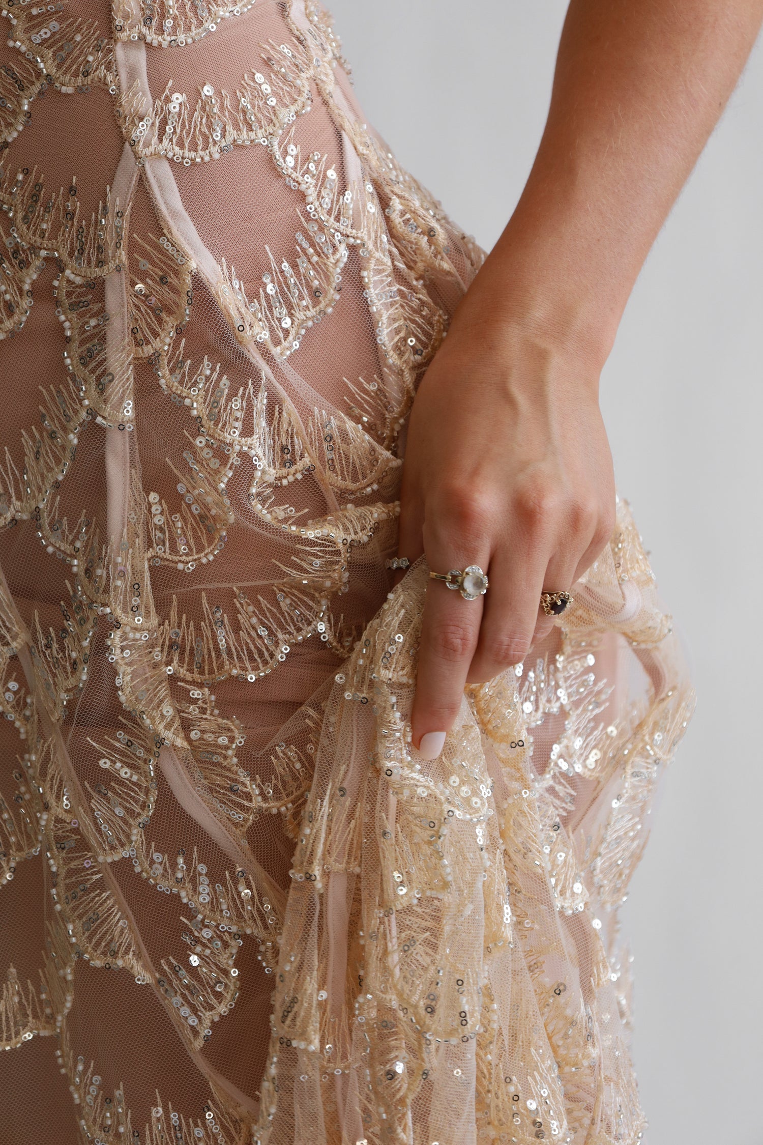 The Sylph Gown in Stardust
