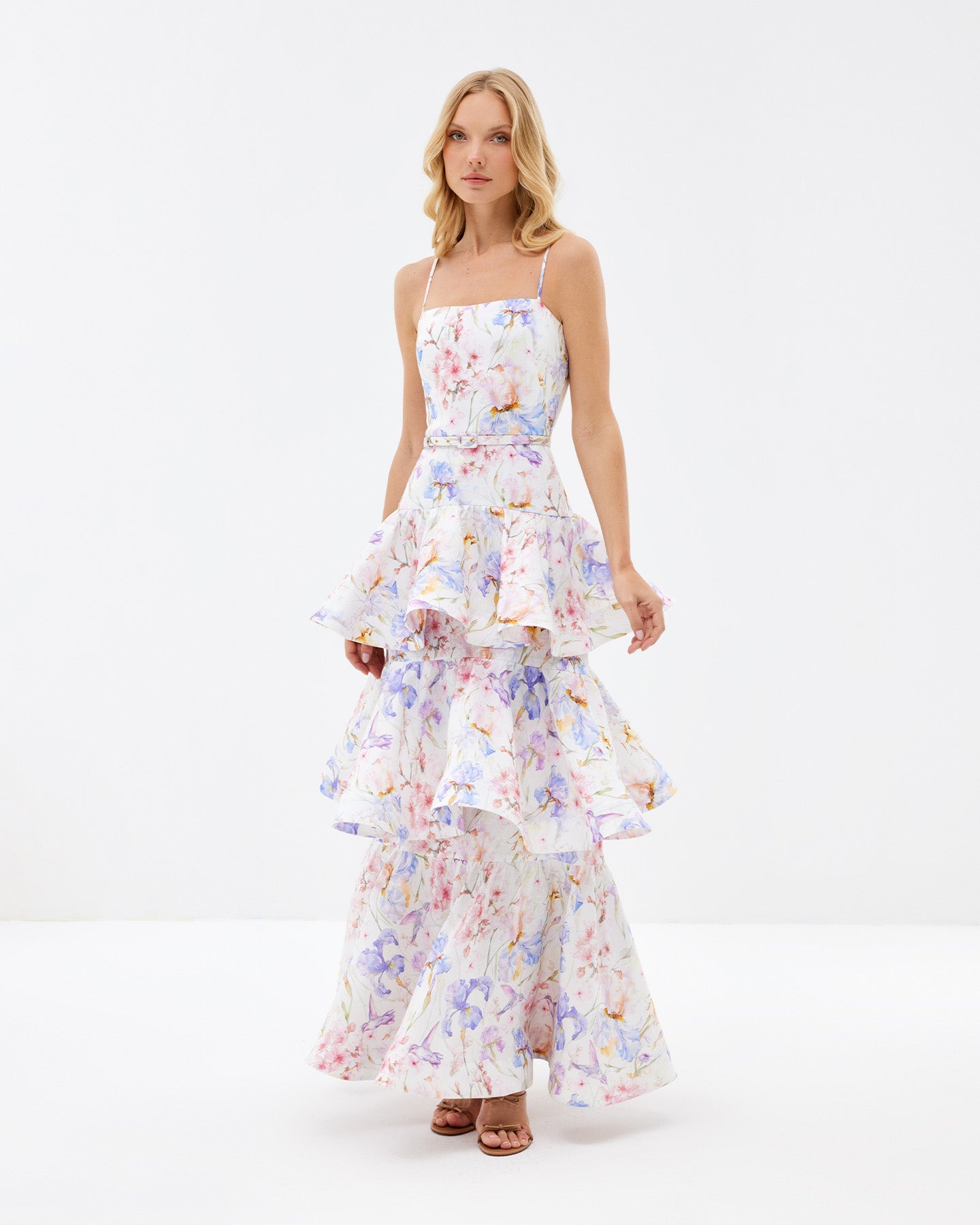 Eustoma Maxi Dress