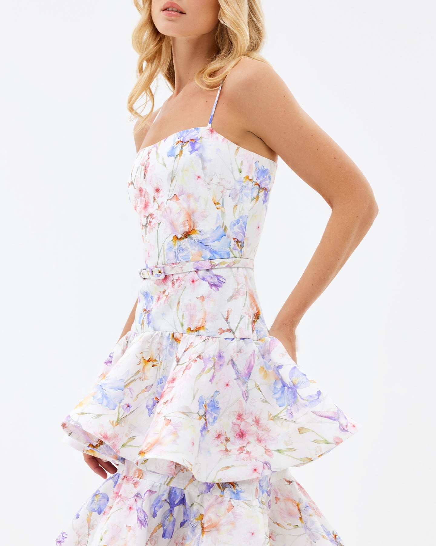 Eustoma Maxi Dress