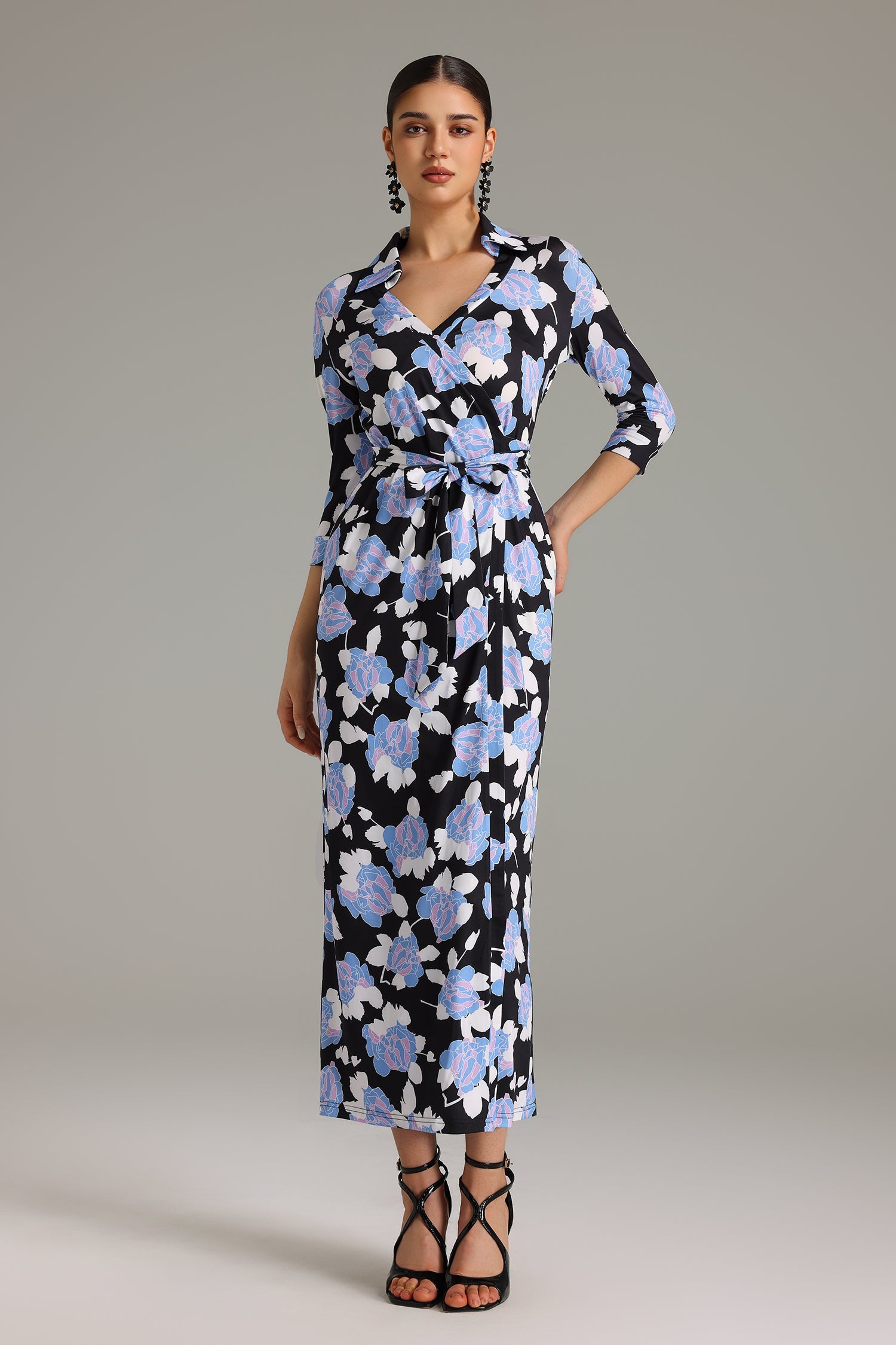 Kahlo Floral Printed Maxi Dress