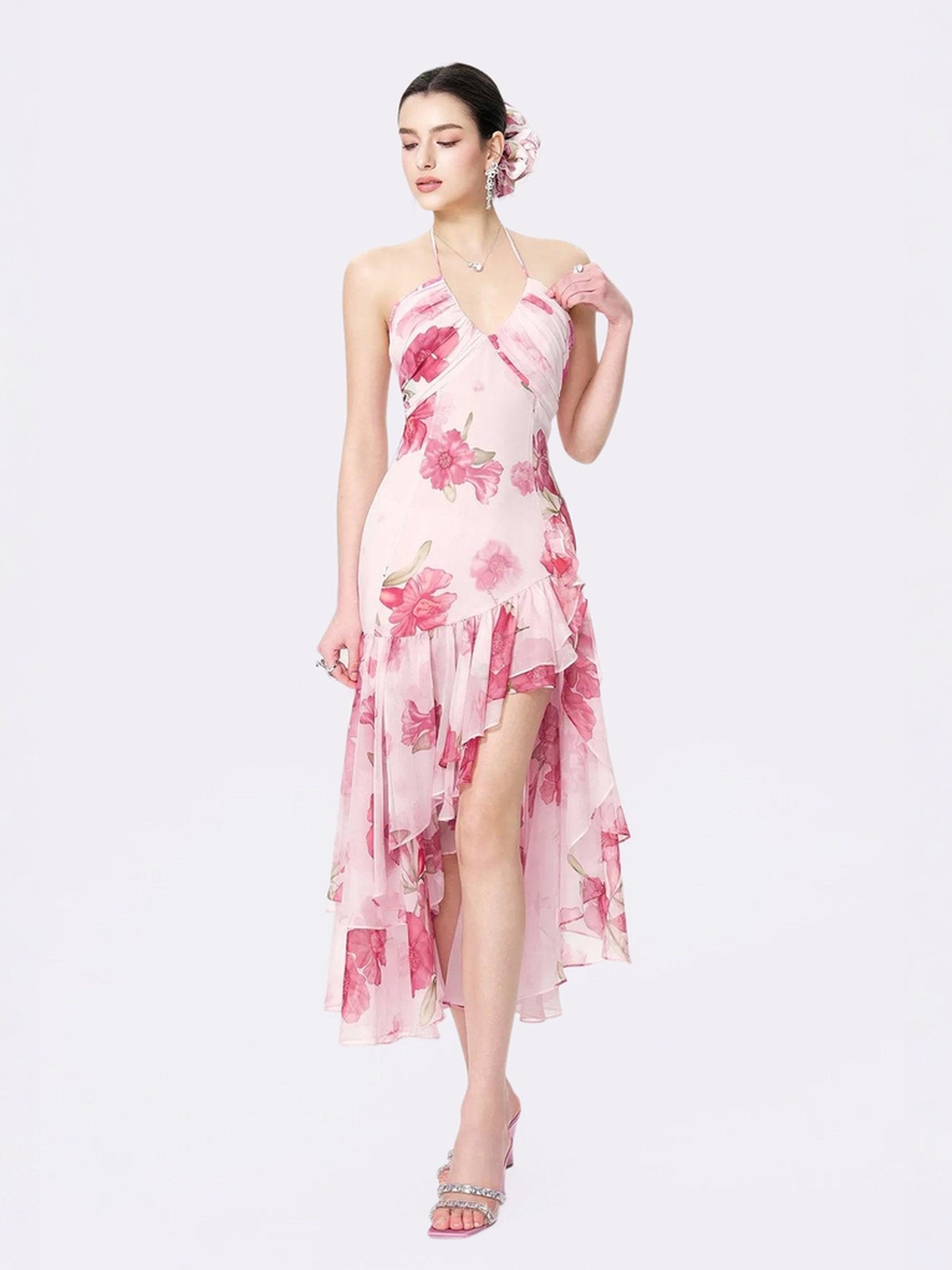 Vivienne Dress (Pink) 1