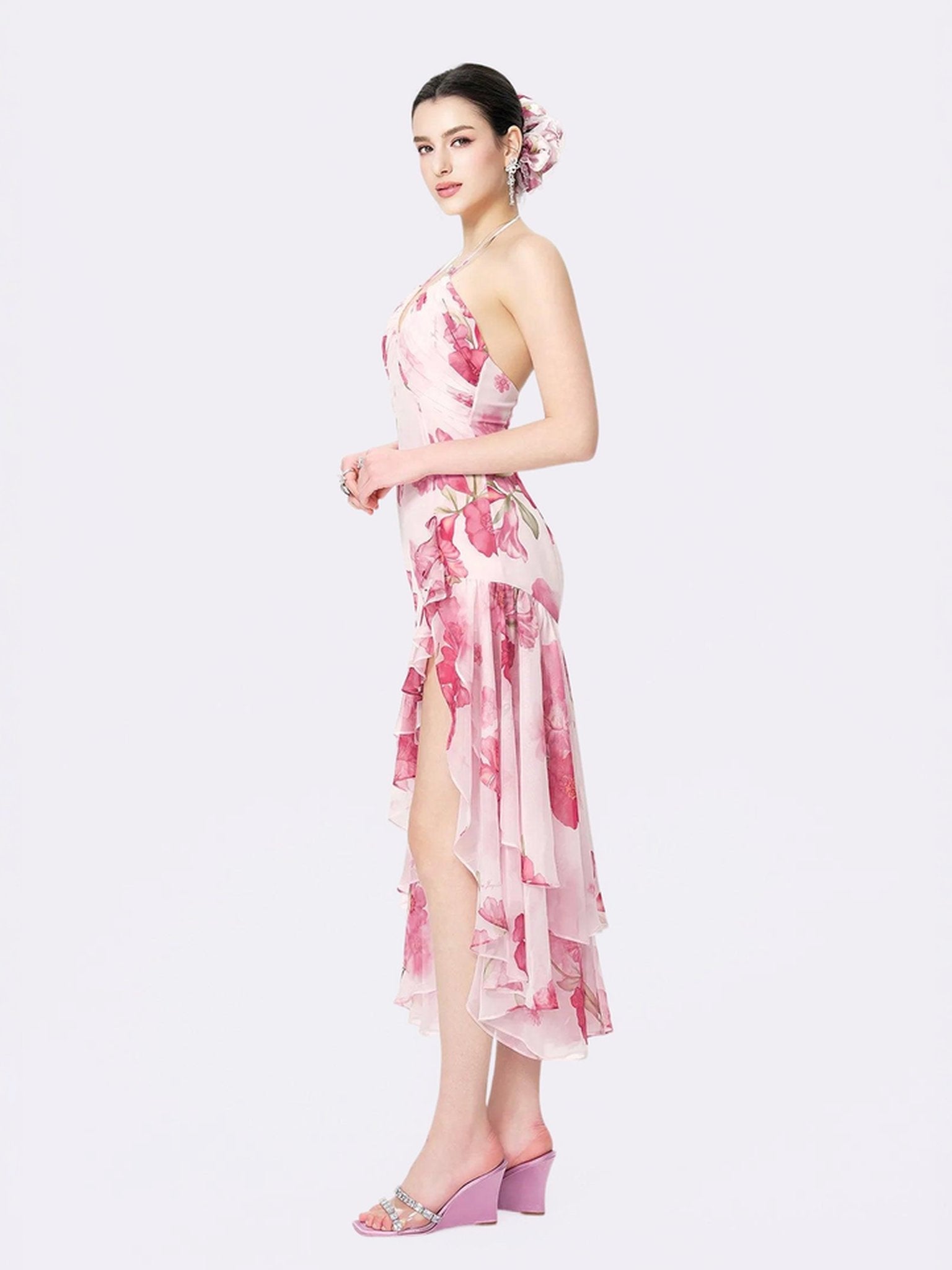 Vivienne Dress (Pink) 7