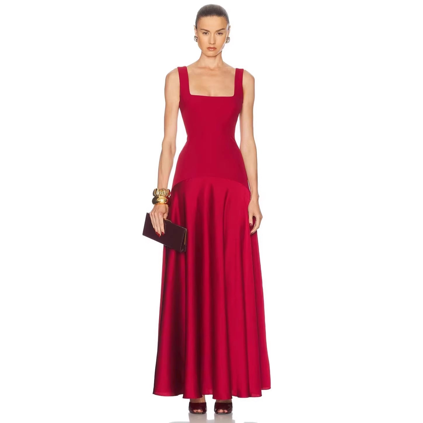 Elegant black evening gown