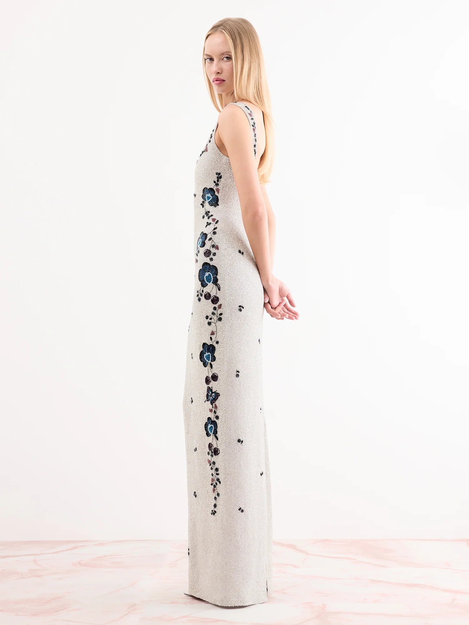 Orchid Gown - Silver
