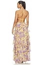 Peony Butterfly Maxi Dress 3