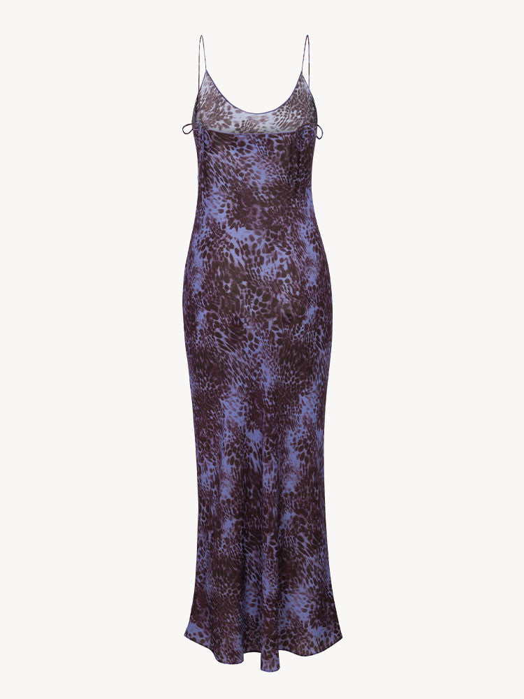 The Penelope - Purple Leopard