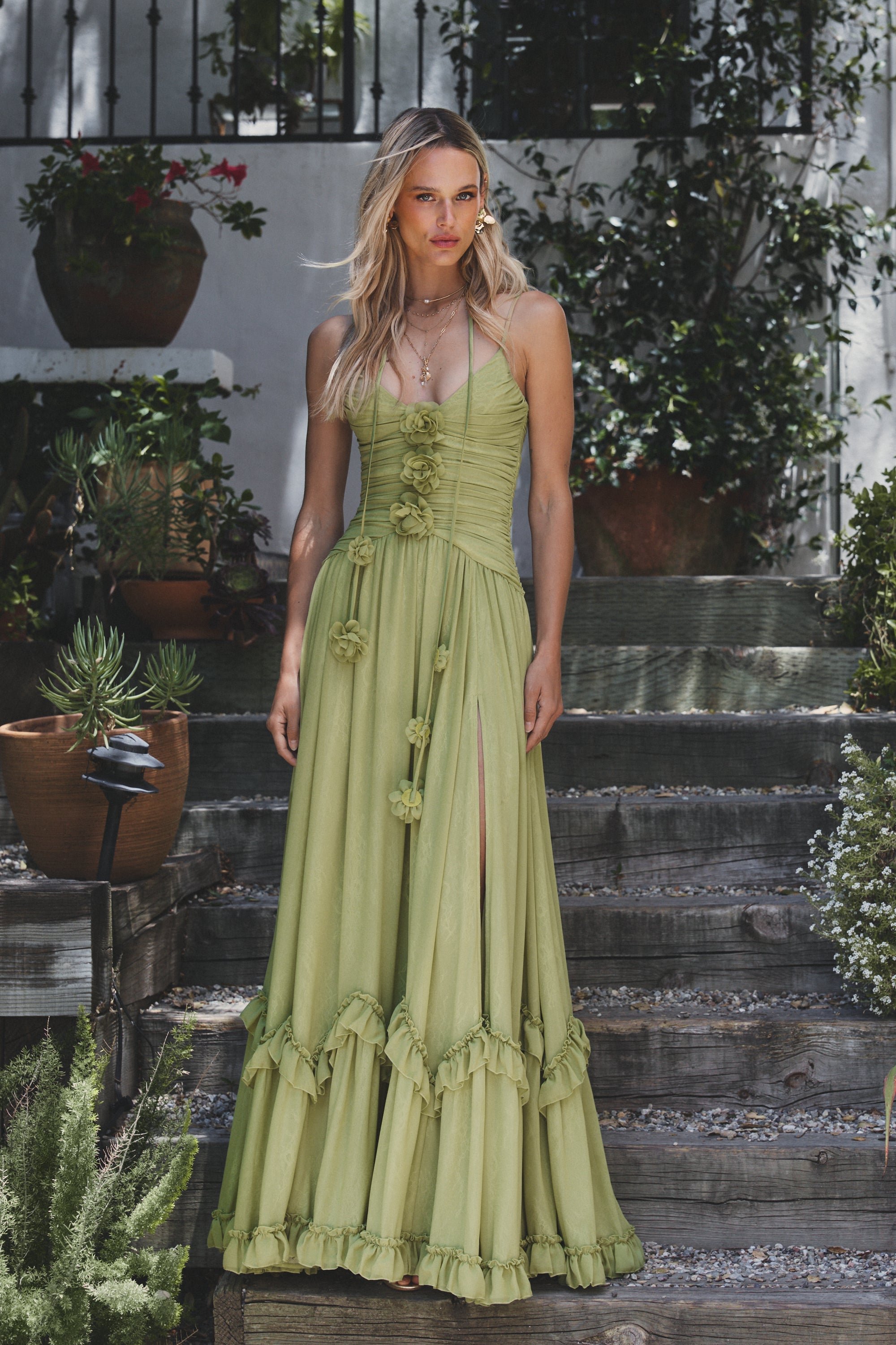 The Persephone Dress in Fern - PRE-ORDER 3
