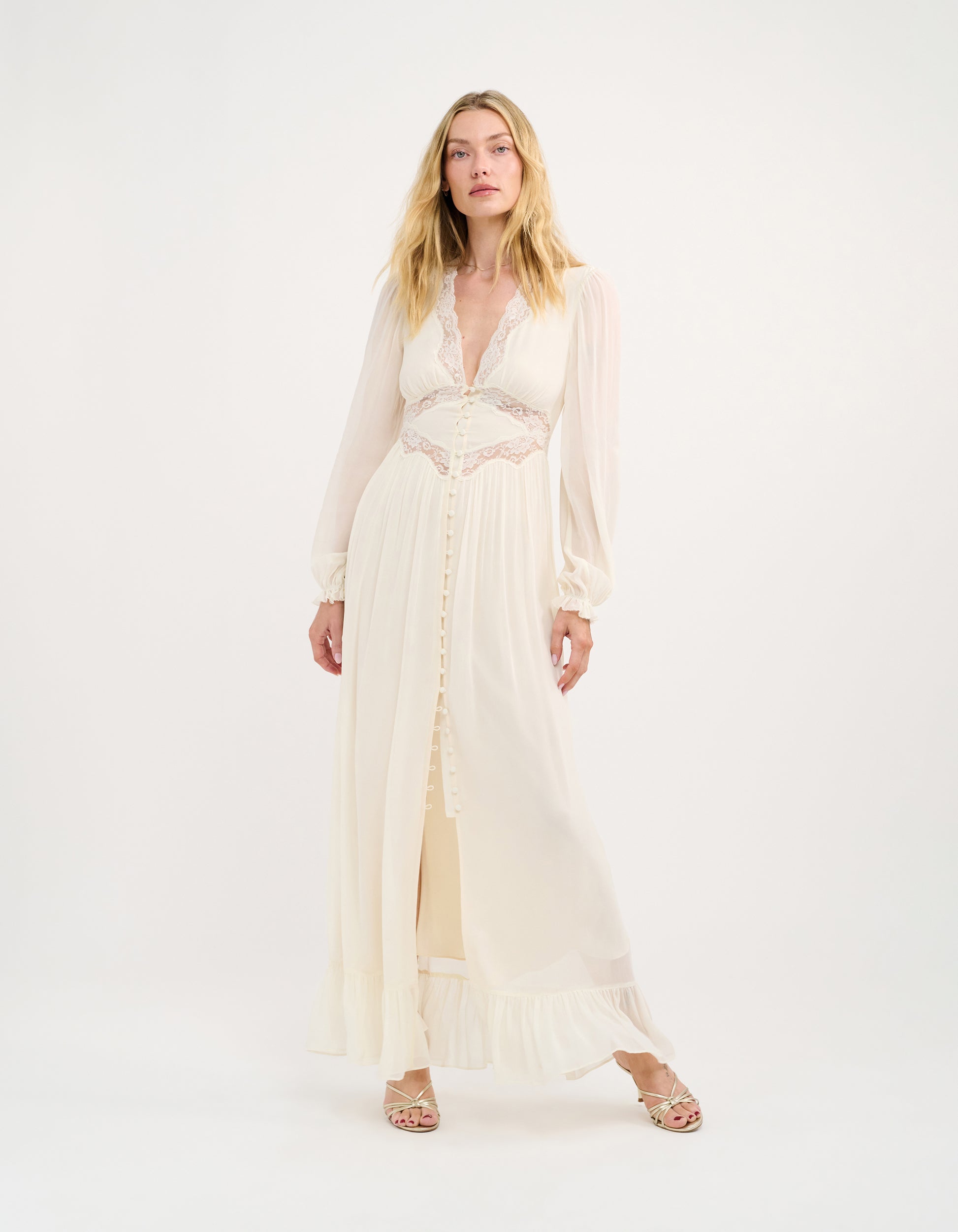 Promise Maxi Dress | Ivory 1