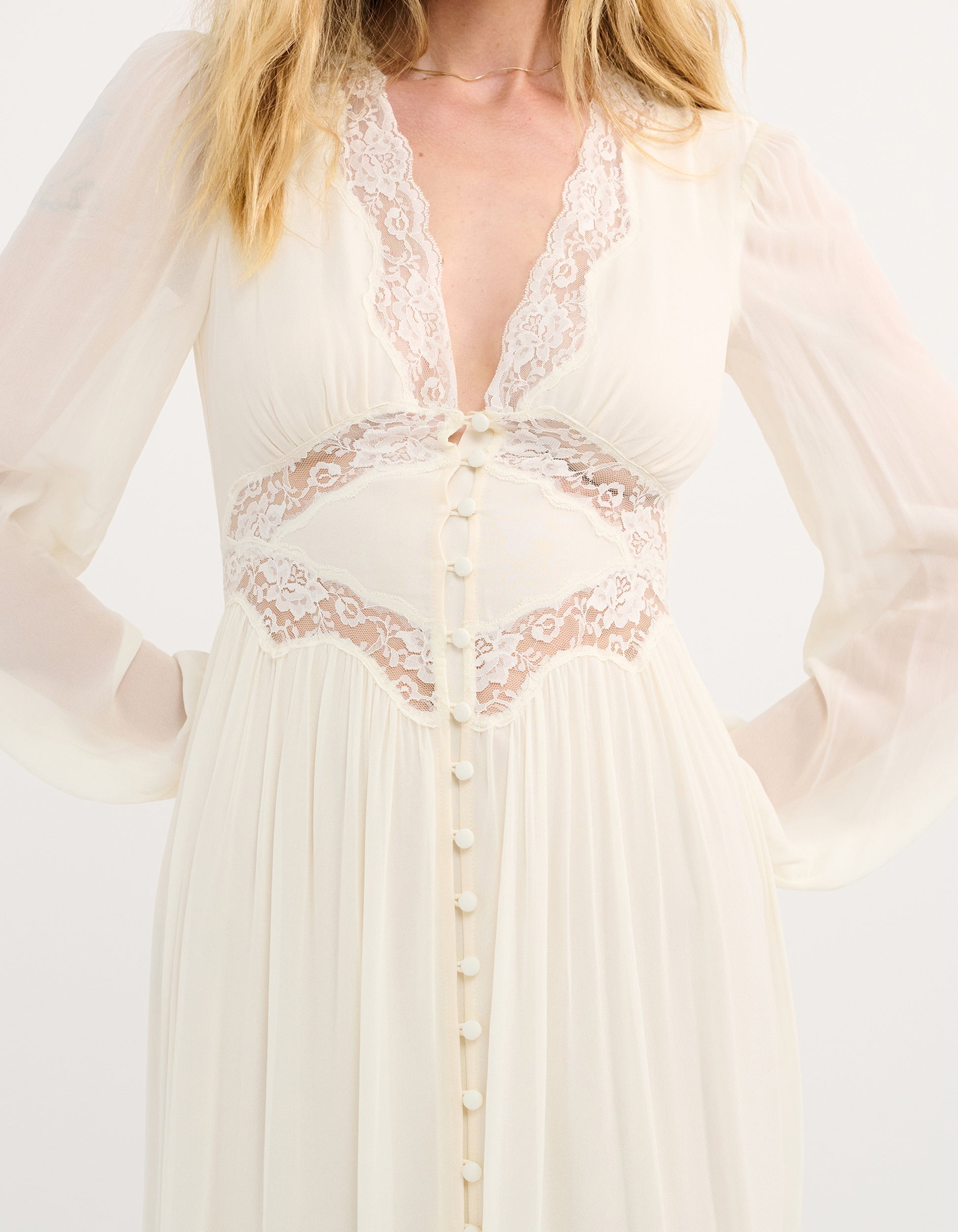 Promise Maxi Dress | Ivory 4