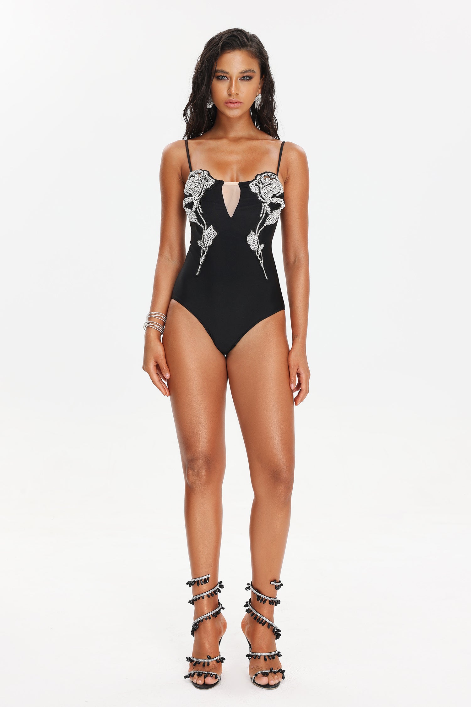 Rachel Flower Diamond Swimsuit	