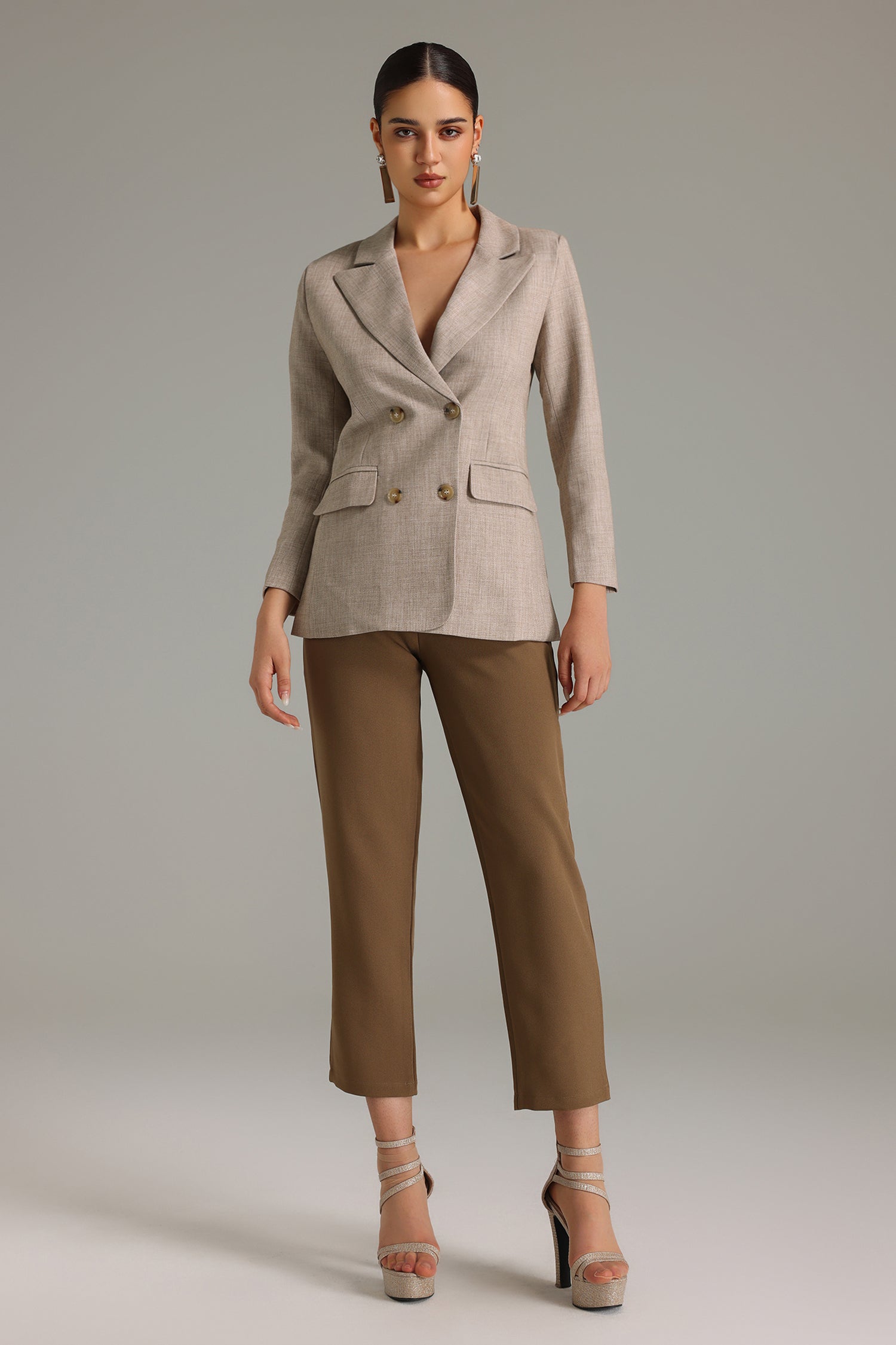 Rayen Double-Breasted Blazer