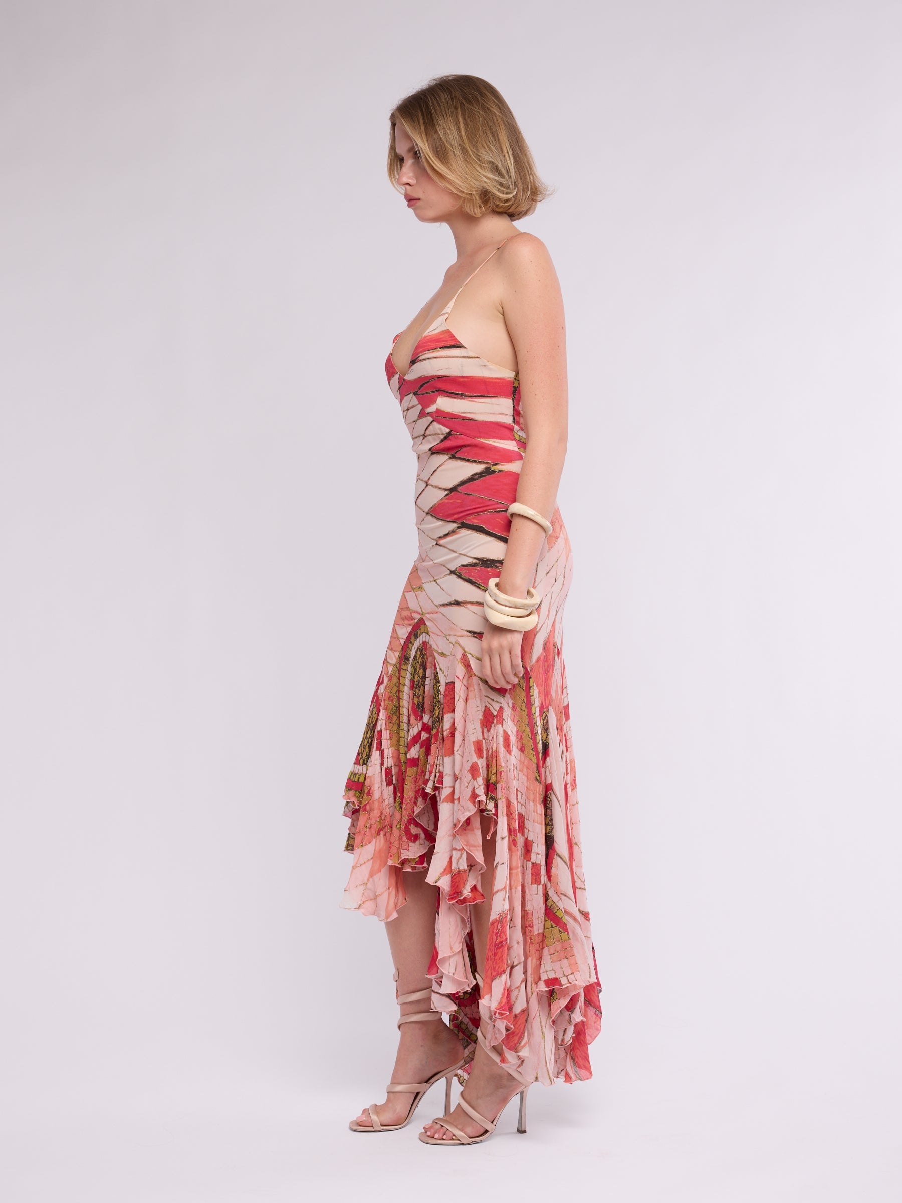 Roberto Cavalli SS 2004 Mosaic Dress 2