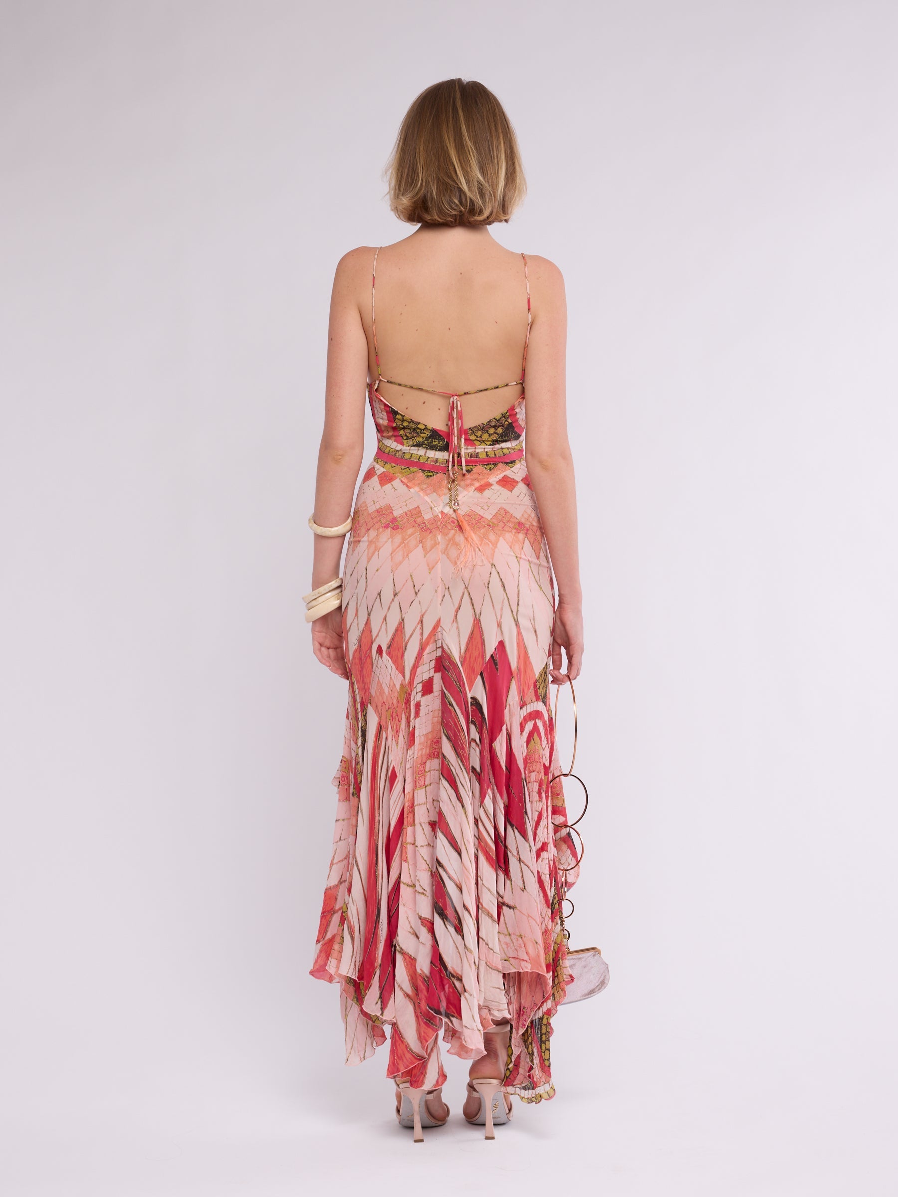 Roberto Cavalli SS 2004 Mosaic Dress 3