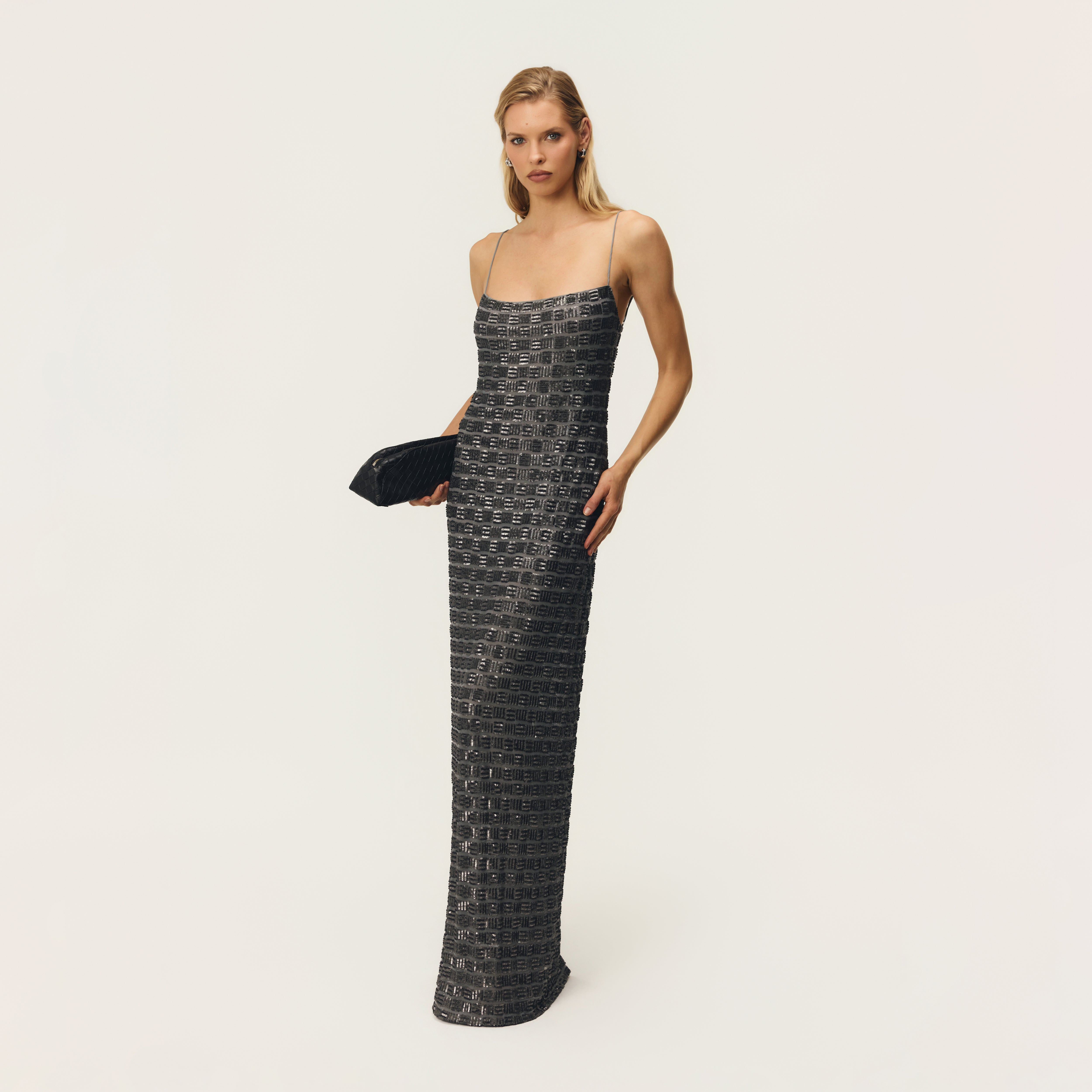 STEVIE DRESS CHROME