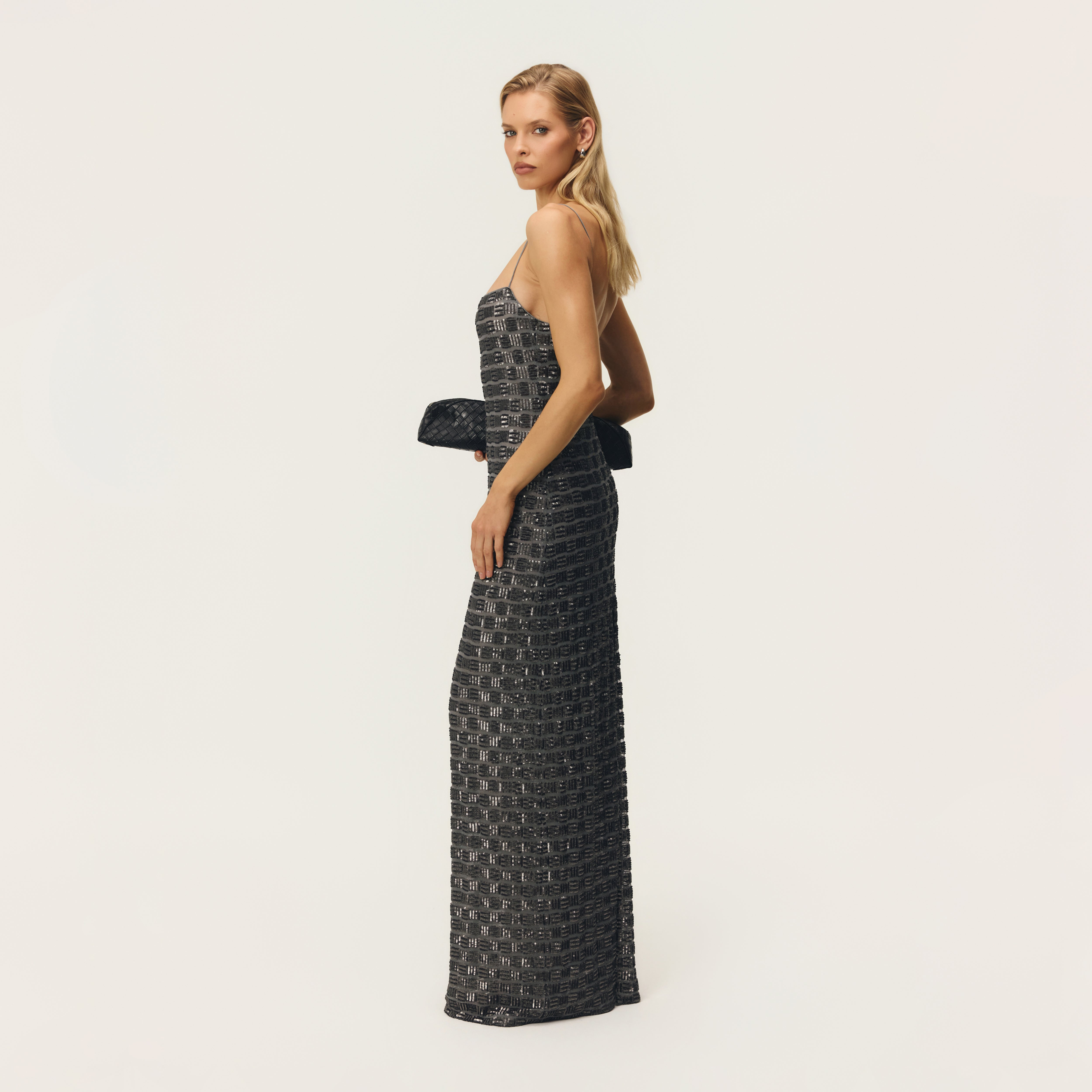 STEVIE DRESS CHROME