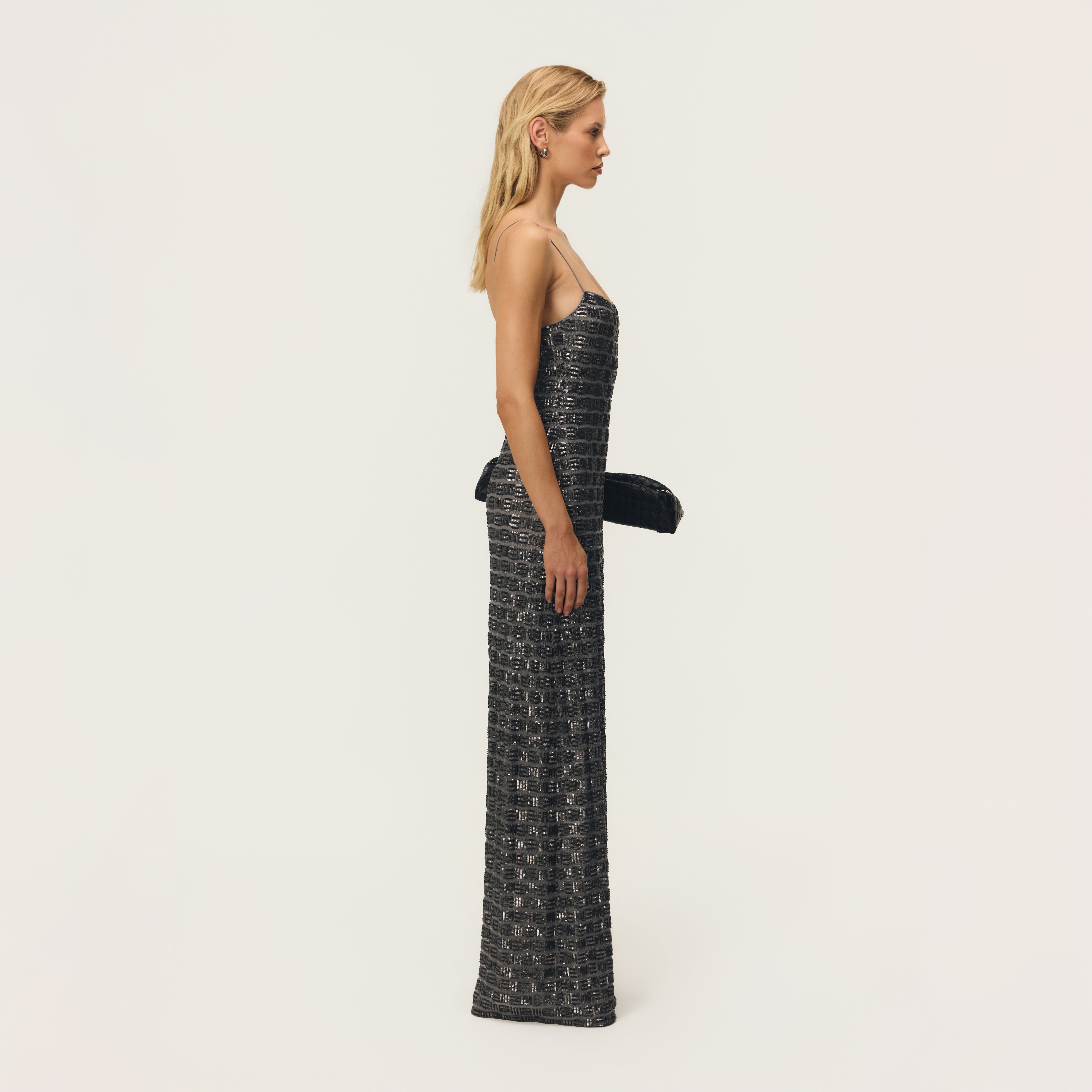 STEVIE DRESS CHROME