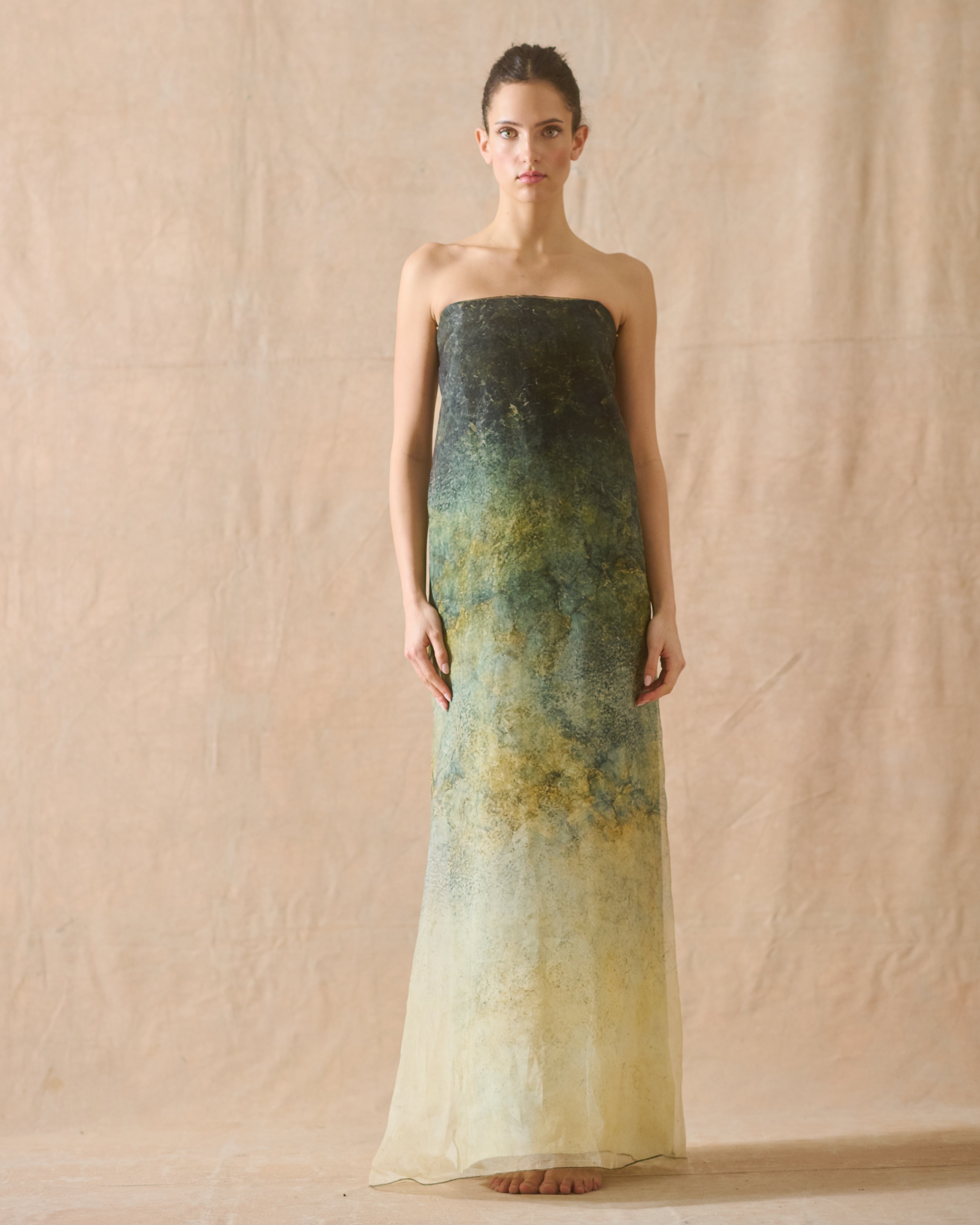 Rustic Silk Aurea Dress - Bayou 1