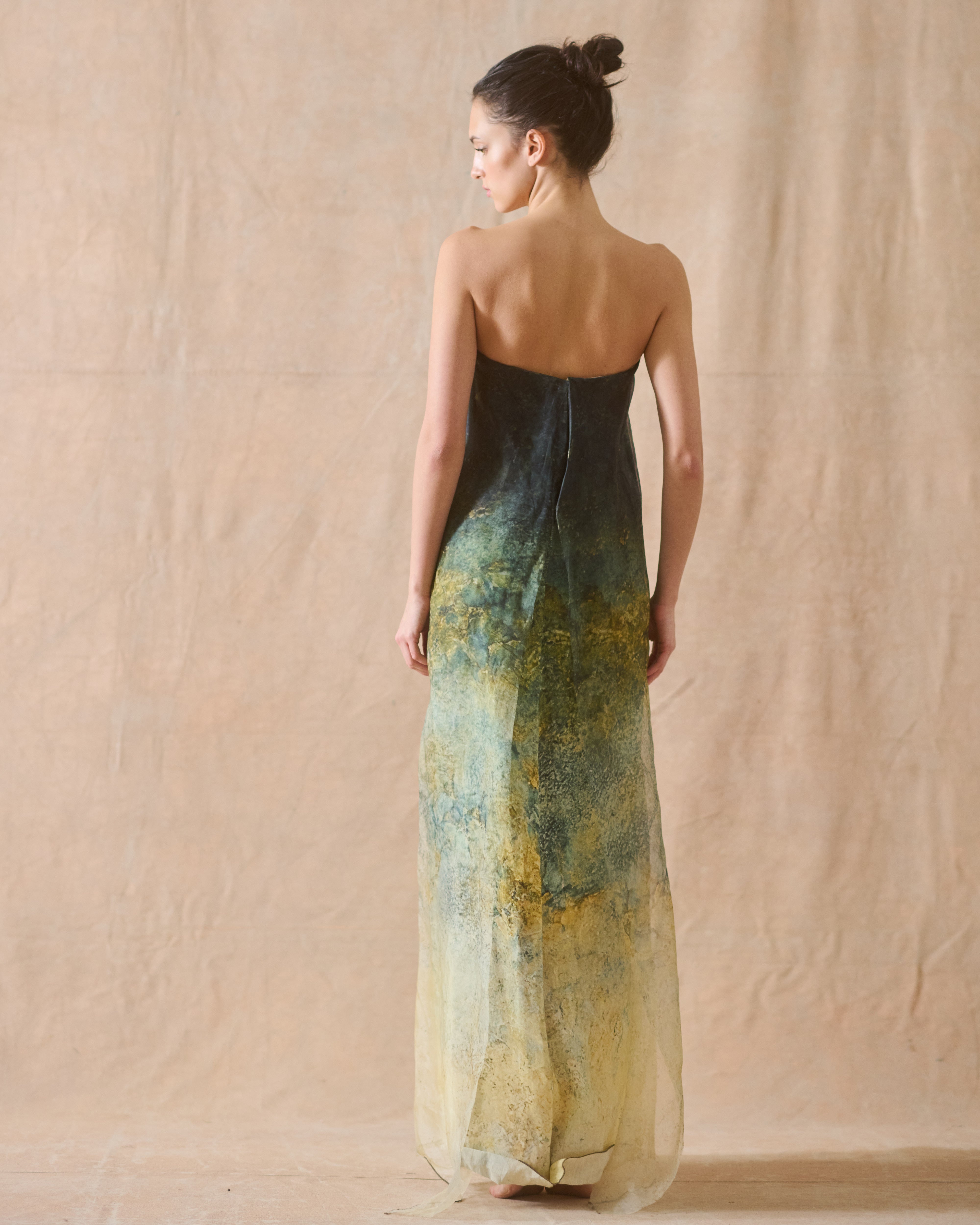 Rustic Silk Aurea Dress - Bayou 2