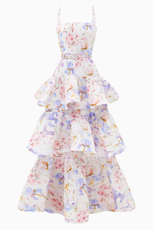 Eustoma Maxi Dress