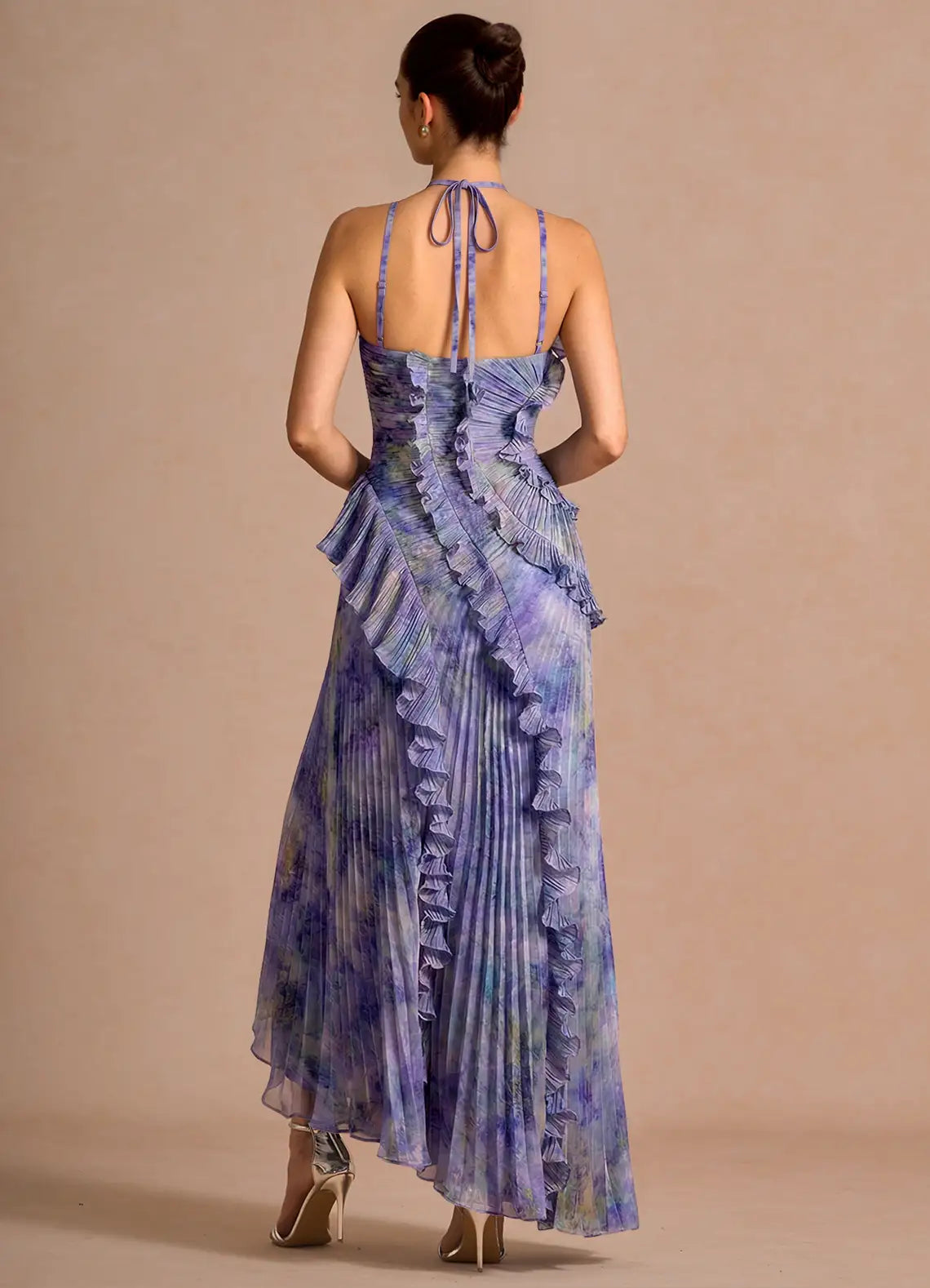 Hatsu Lilac Maxi Dress