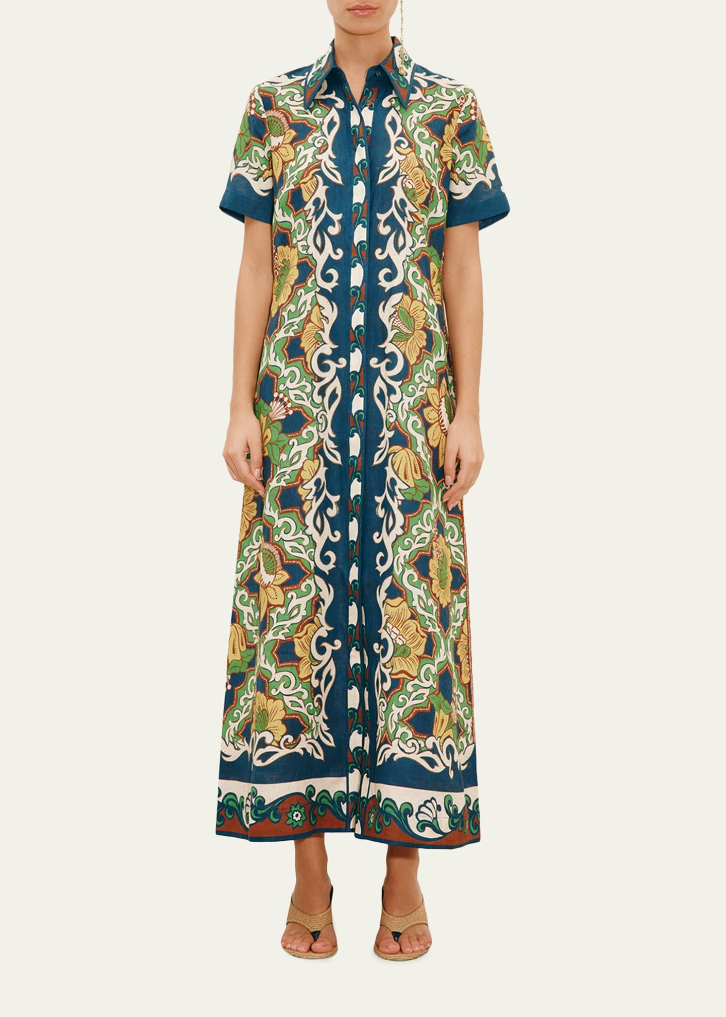 Liana Midi Shirtdress