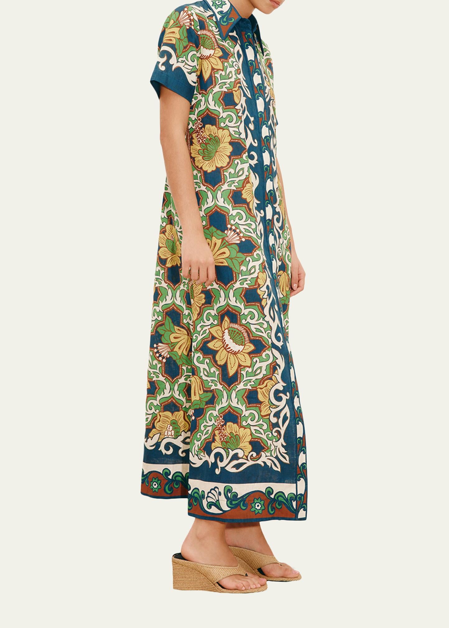 Liana Midi Shirtdress