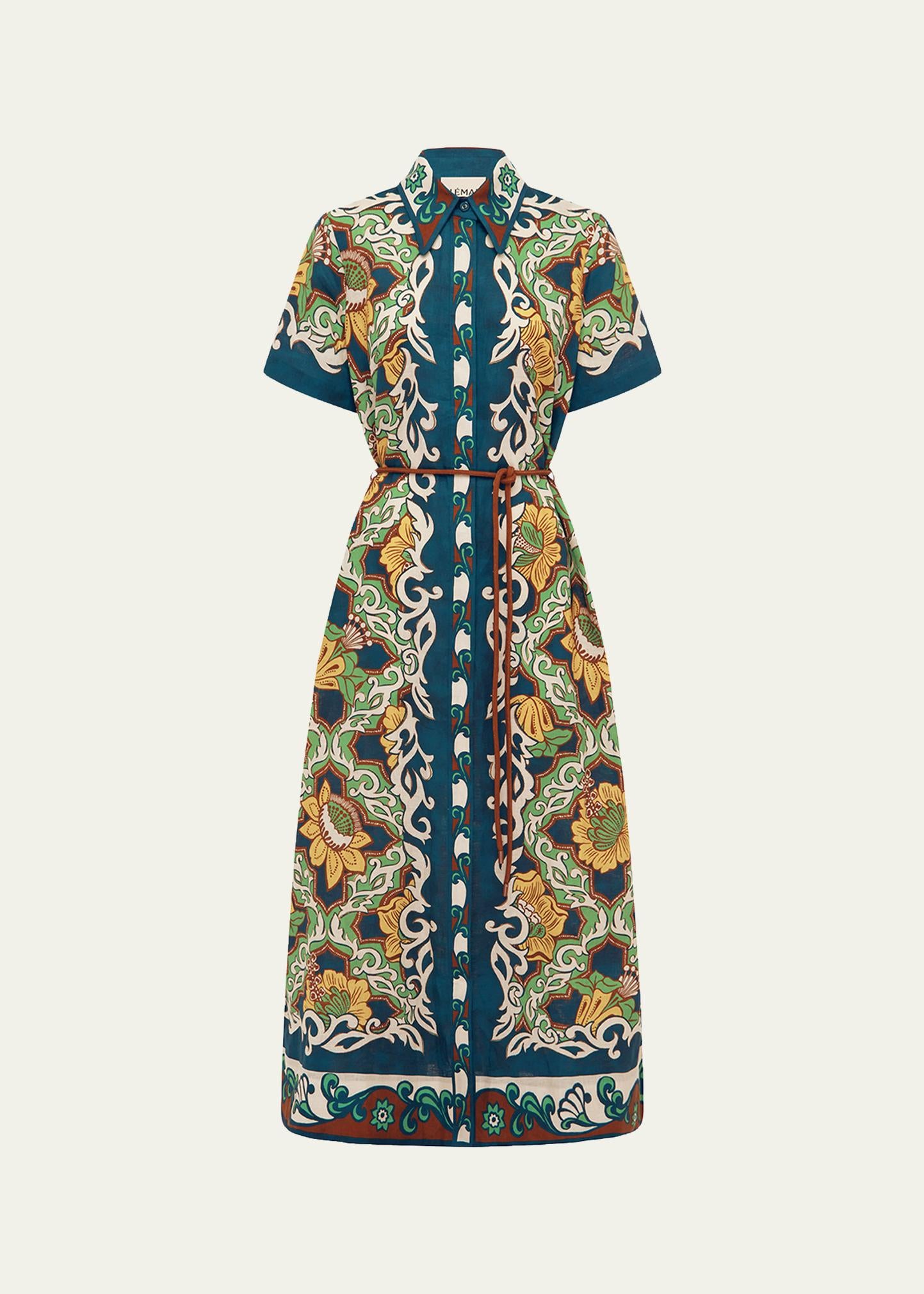 Liana Midi Shirtdress