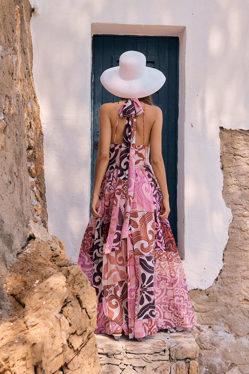 Margot Pleated Dress - Mosaica 4
